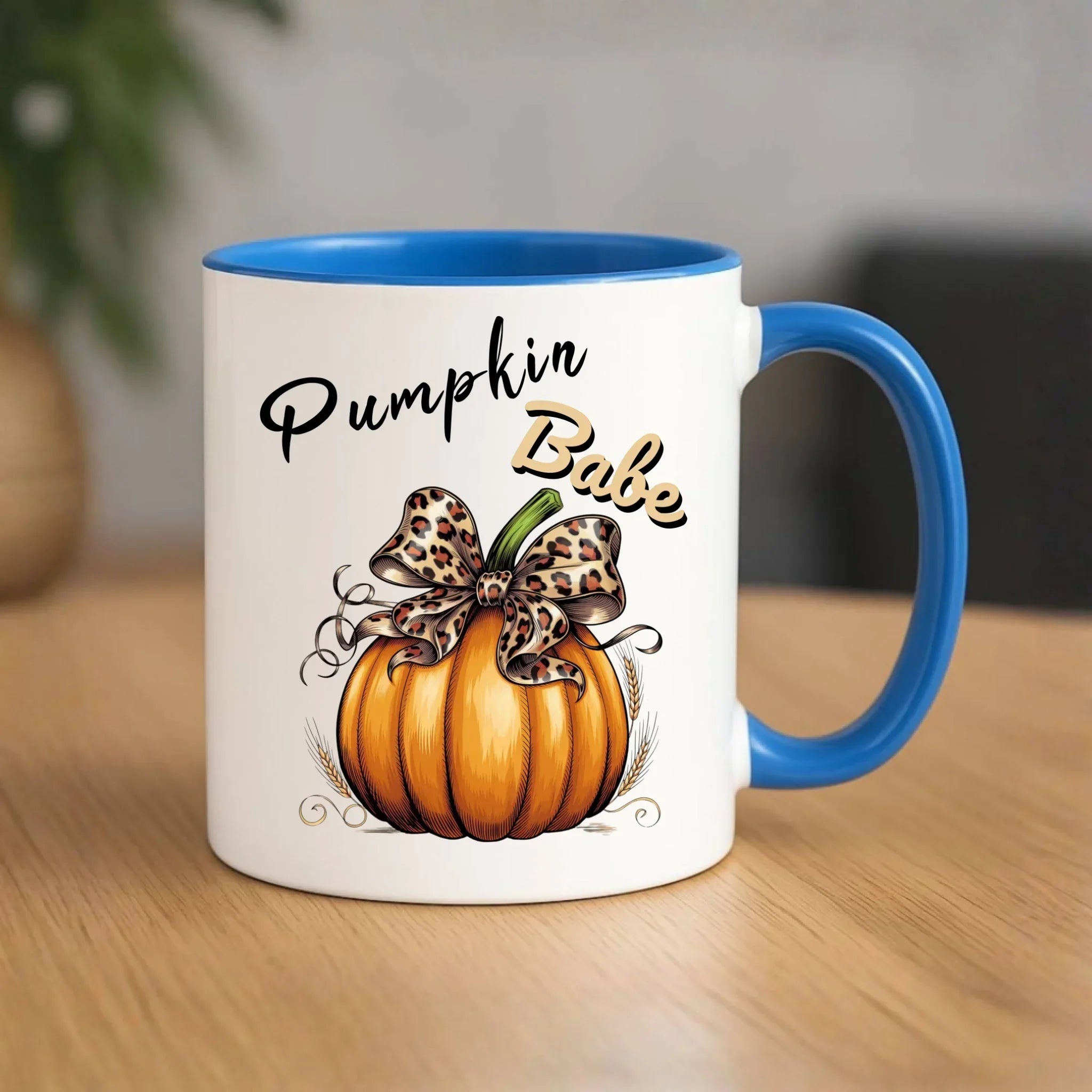 Kubek jesienny - Pumpkin Babe - dla miłośniczki dyni JS33 - StoryCups.pl