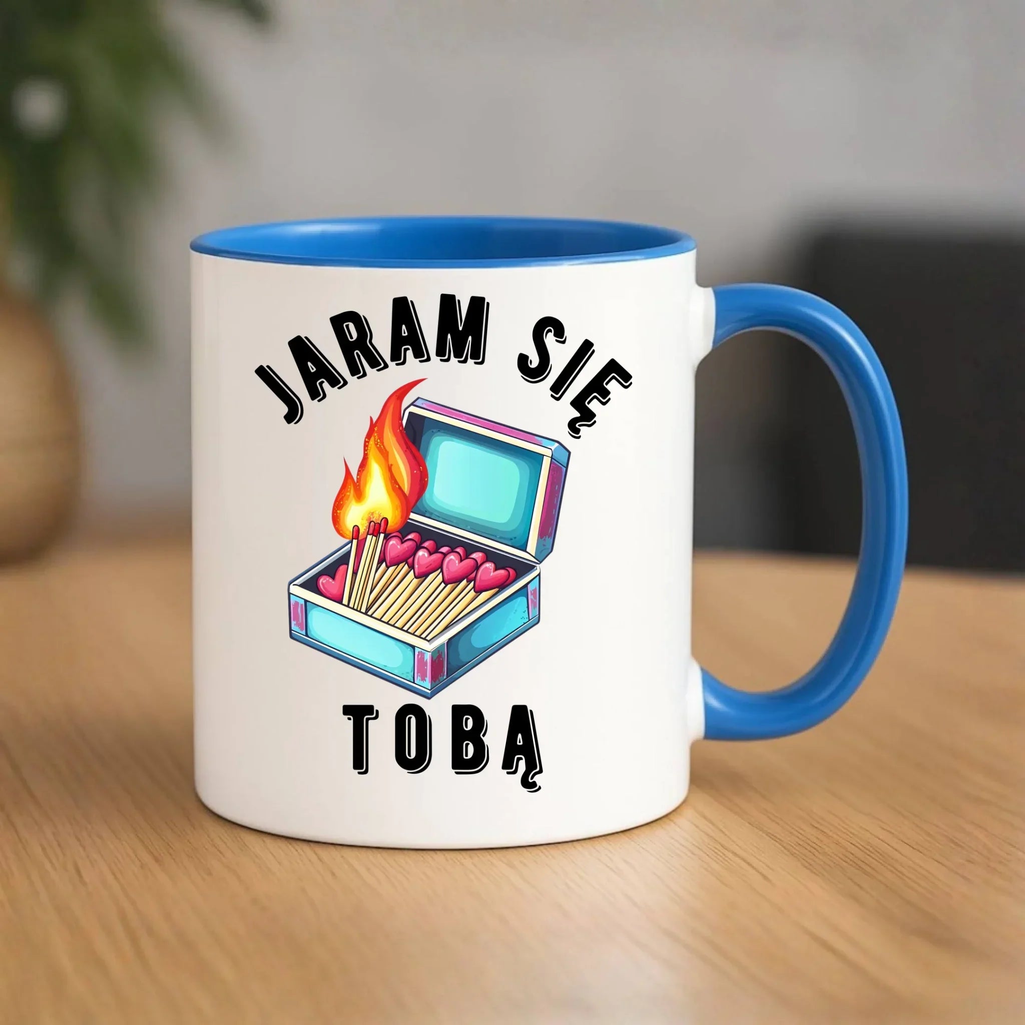 Kubek dla zakochanych - Jaram się Tobą W39 - StoryCups.pl