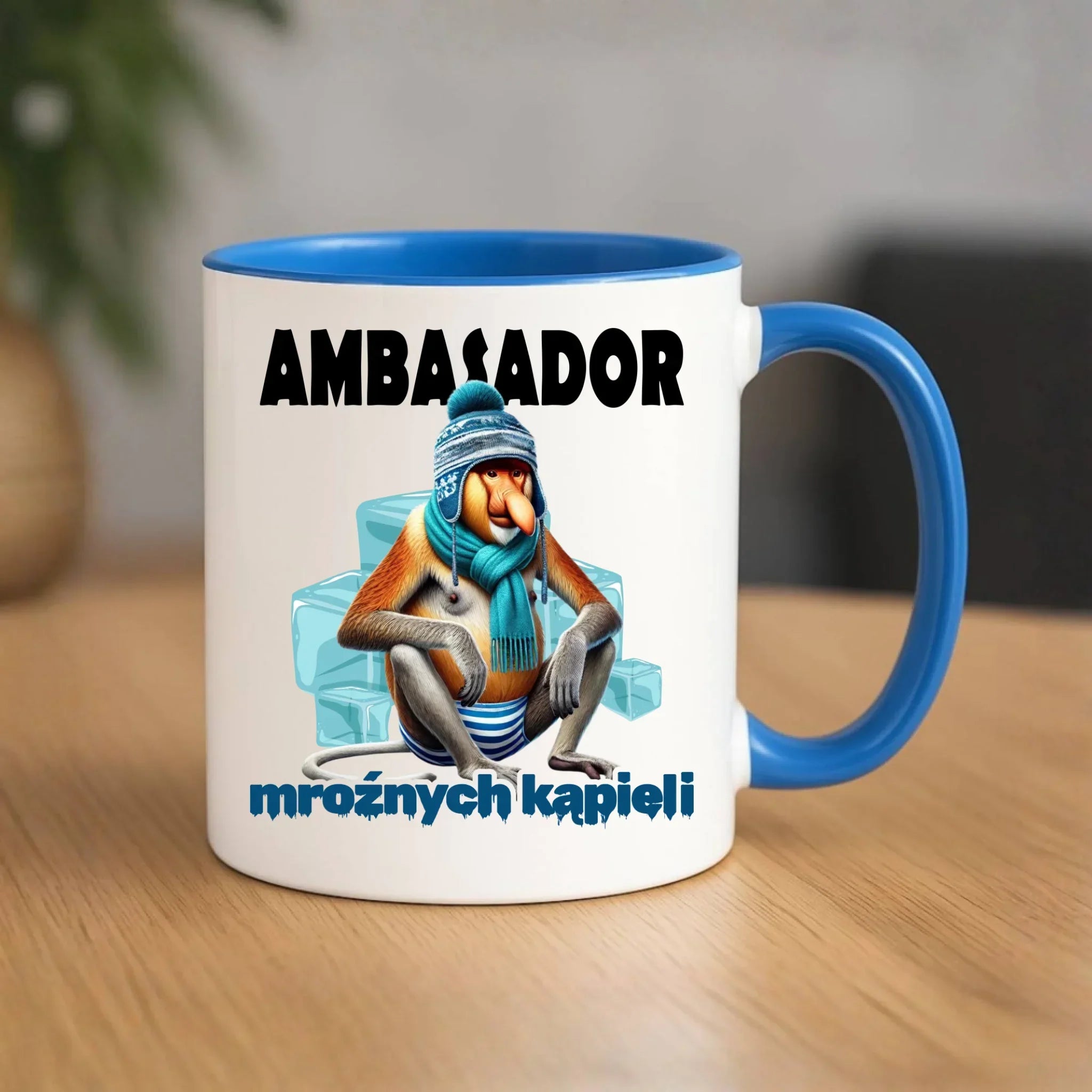 Kubek - prezent dla morsa - Janusz Nosacz Mors - Ambasador mroźnych kąpieli HM03 - StoryCups.pl