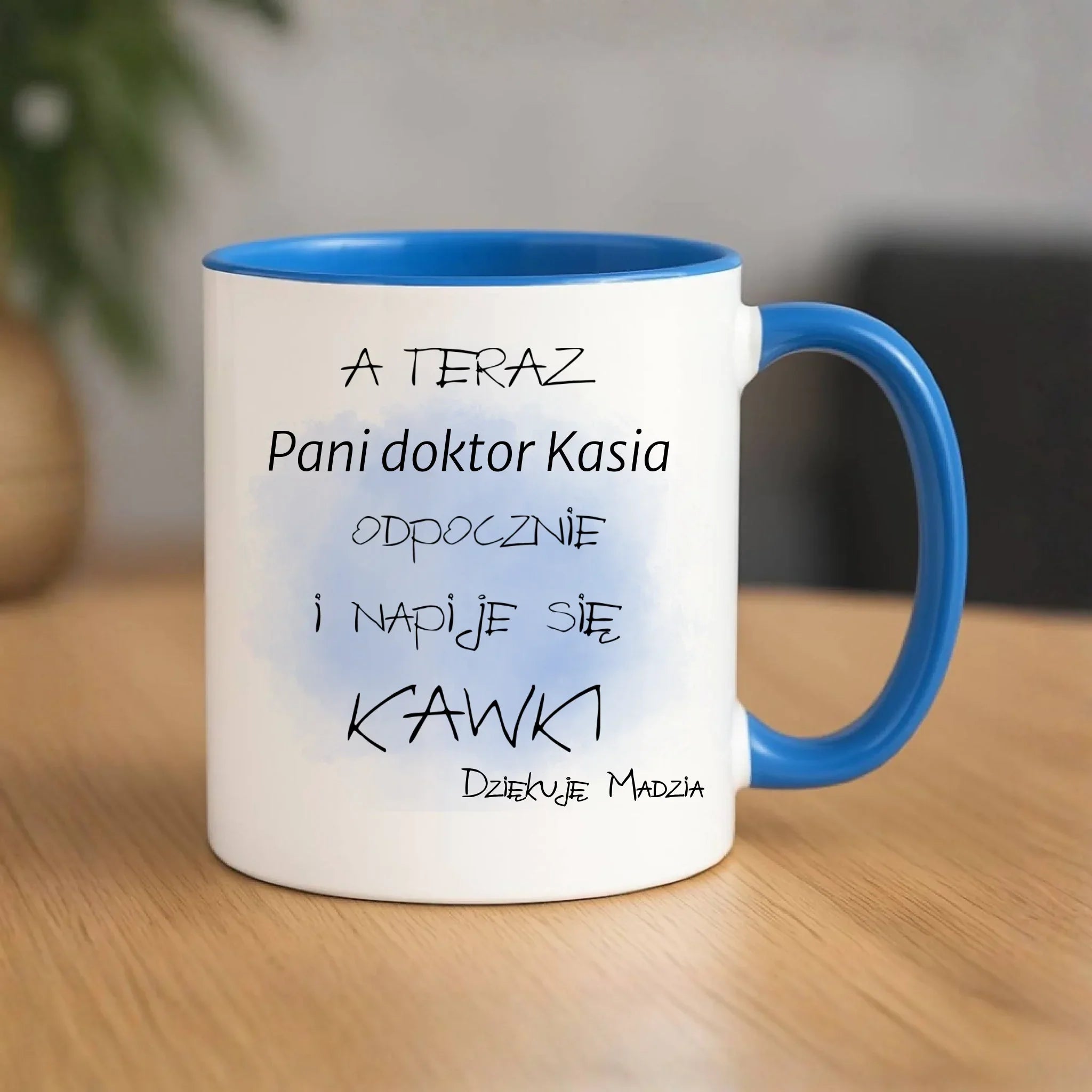 Kubek dla doktora - Prezent na podziękowanie - personalizowany L01 - StoryCups.pl