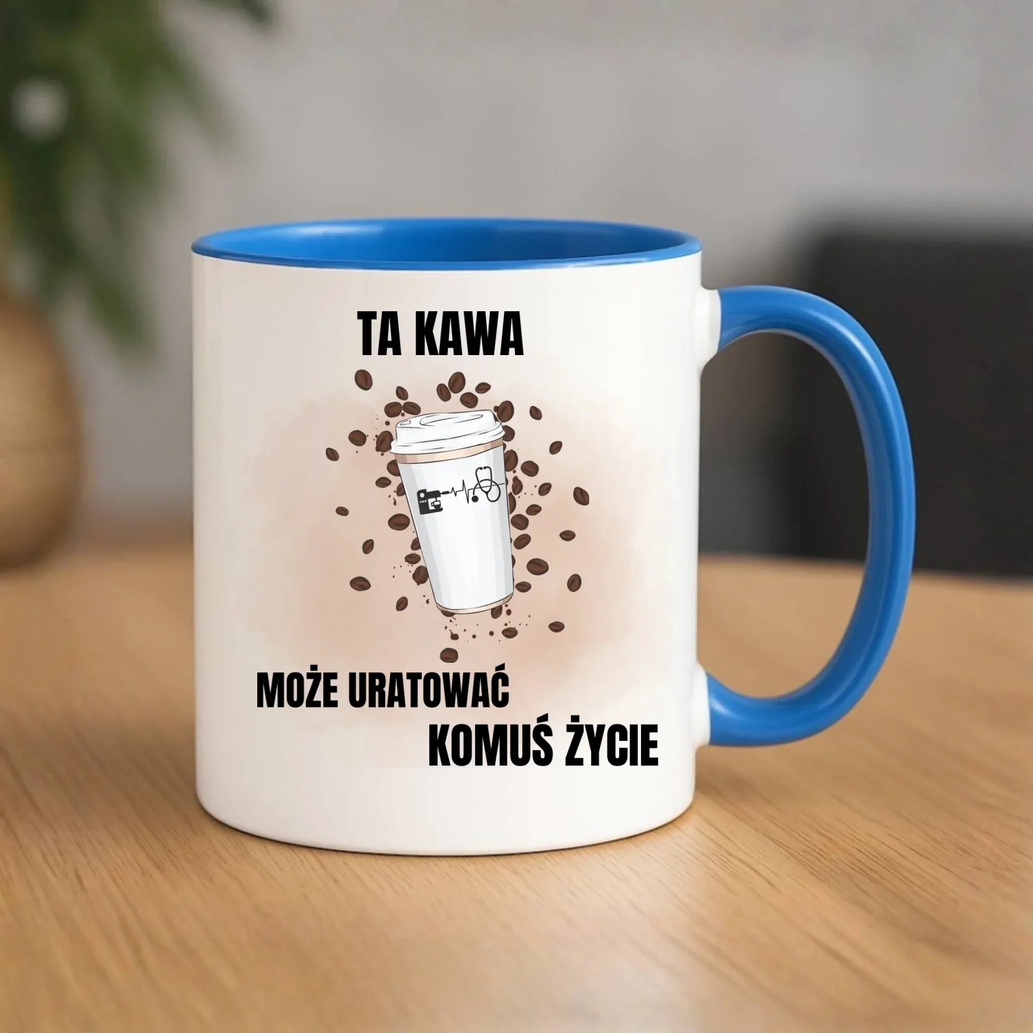 Kubek dla lekarza - Ta kawa może uratować komuś życie L05 - StoryCups.pl
