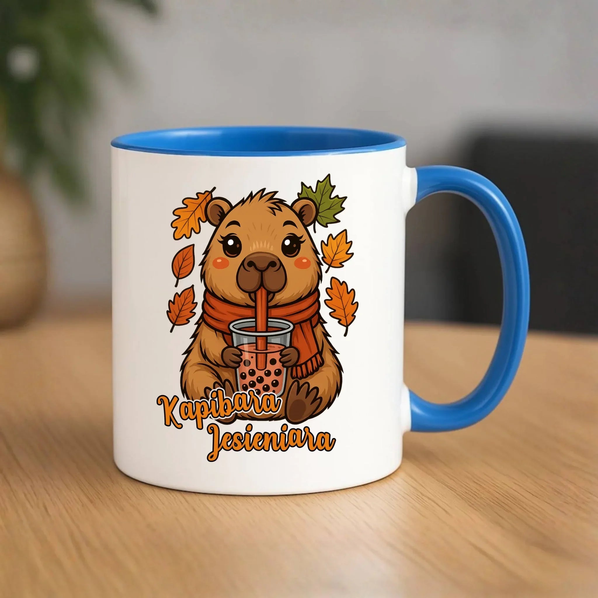 Kubek jesienny - Kapibara Jesieniara JS19 - StoryCups.pl