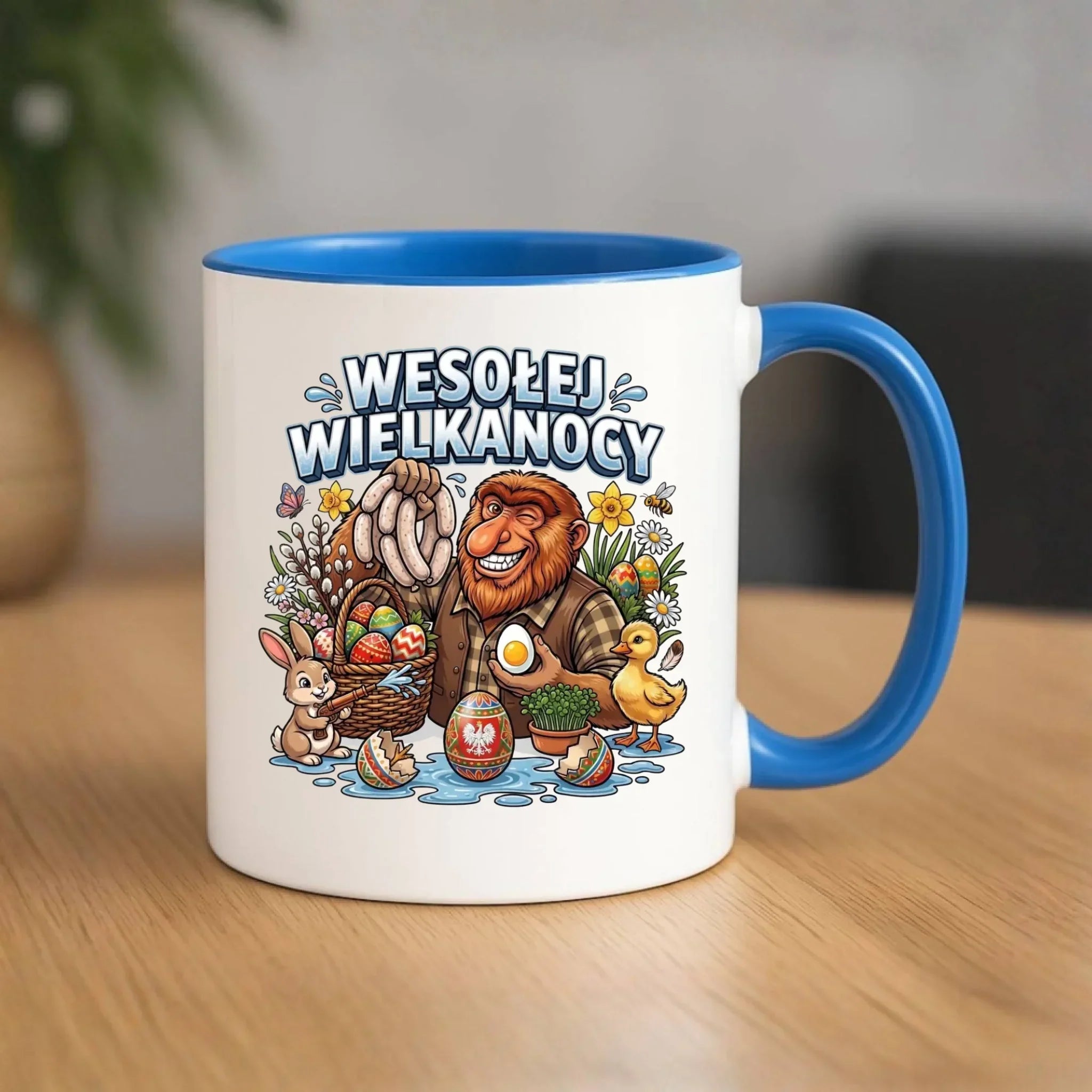 Kubek wielkanocny - Janusz Nosacz - Wesołej Wielkanocy WN21 - StoryCups.pl