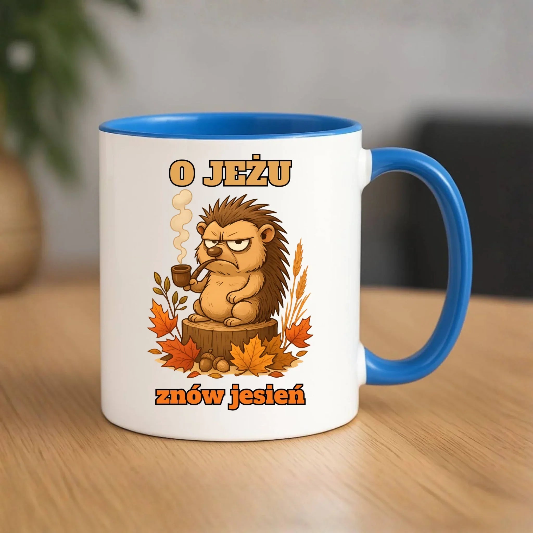 Kubek jesienny - O jeżu znów jesień JS20 - StoryCups.pl