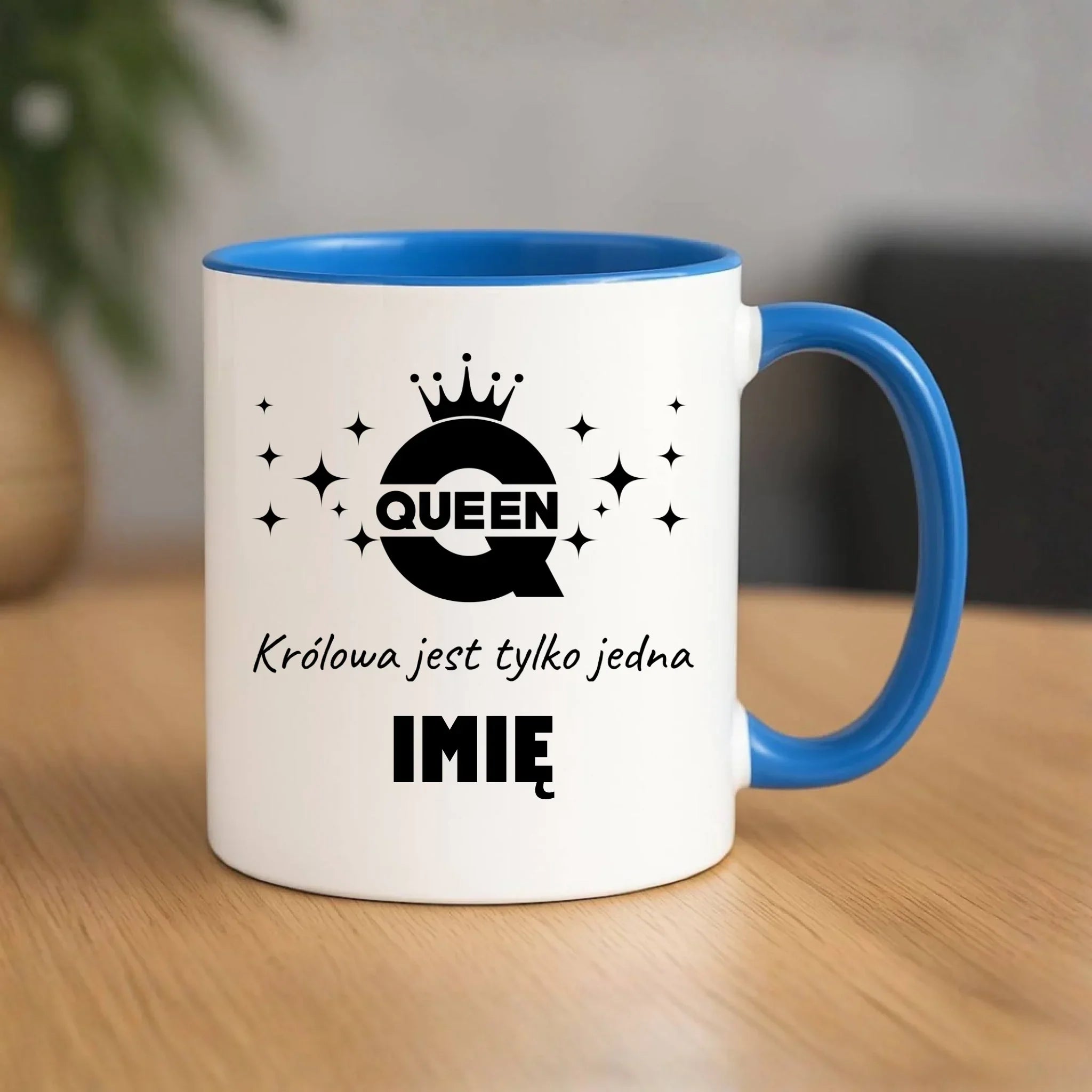 Kubek dla niej - Queen Królowa jest tylko jedna - personalizowany W40 - StoryCups.pl