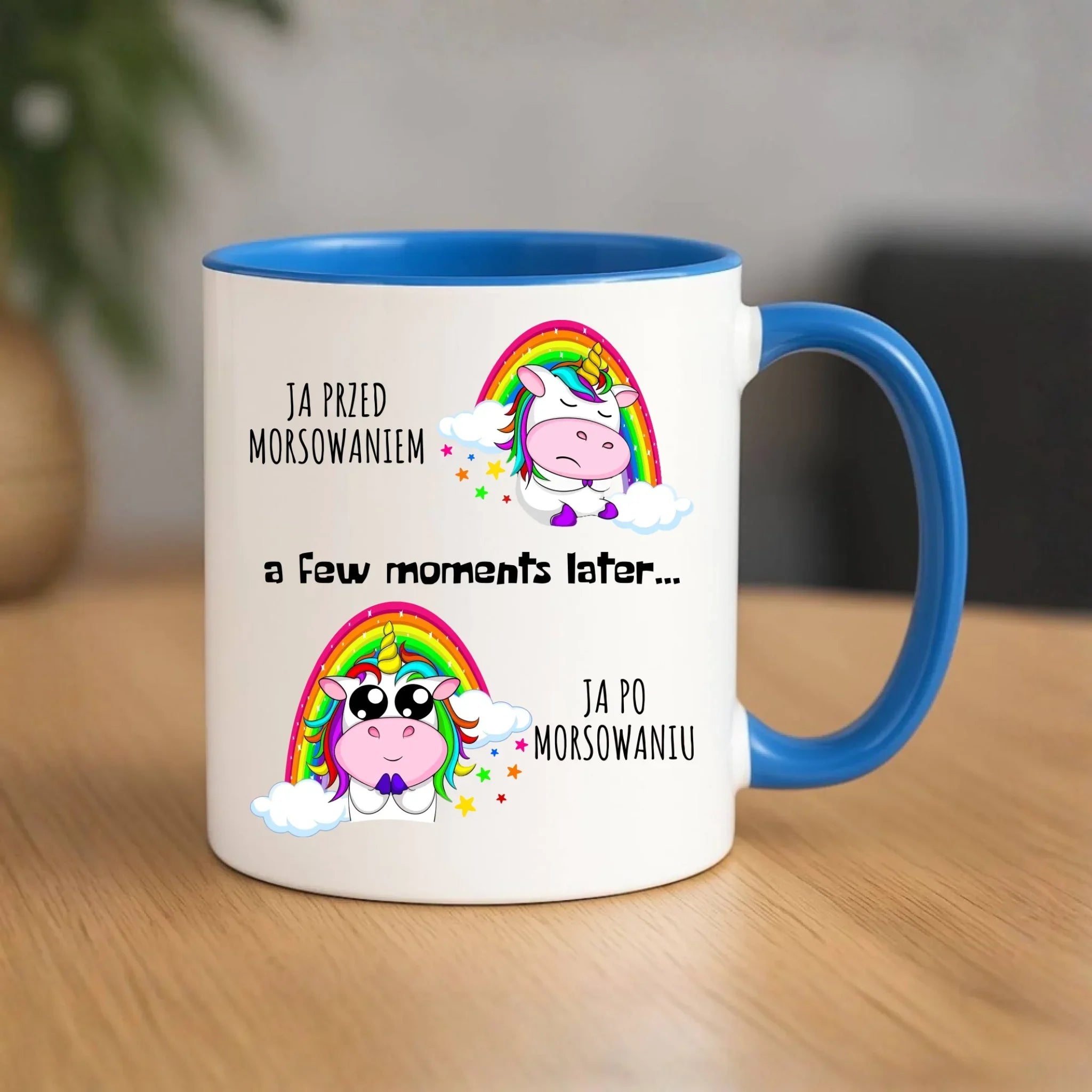 Kubek - prezent dla morsa - Jednorożec - Ja po morsowaniu HM11 - StoryCups.pl