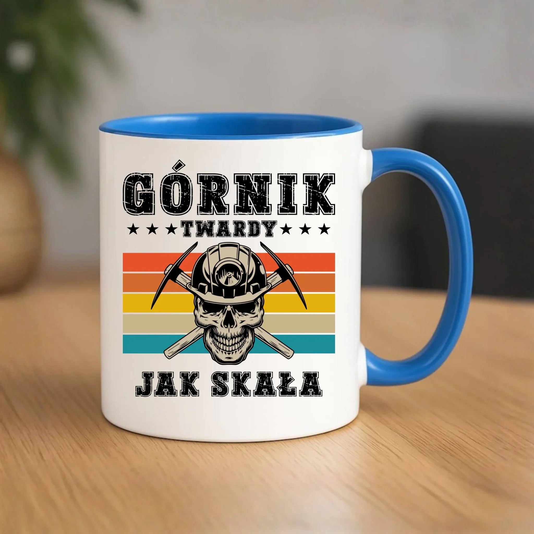 Kubek - prezent dla górnika - Górnik twardy jak skała G21 - StoryCups.pl