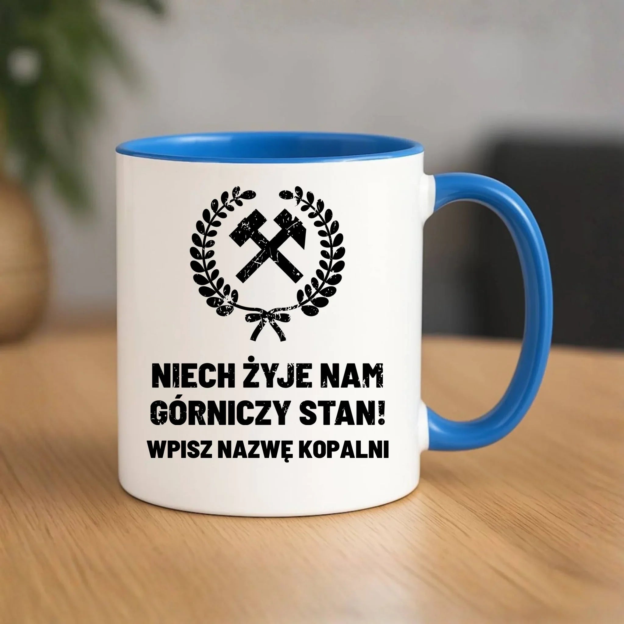 Kubek - prezent dla górnika - Niech żyje nam górniczy stan - personalizowany G24 - StoryCups.pl