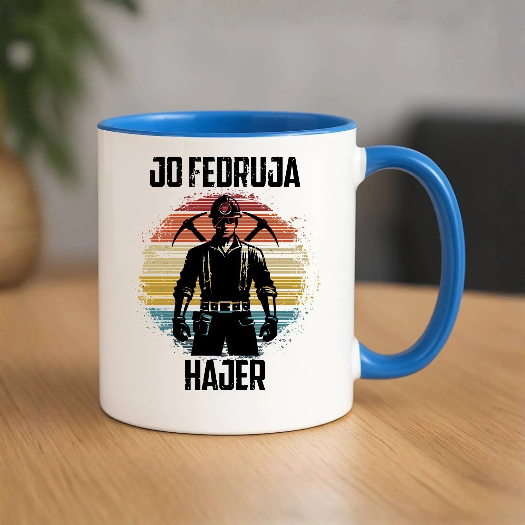 Kubek - prezent dla górnika - Jo fedruja Hajer G26 - StoryCups.pl