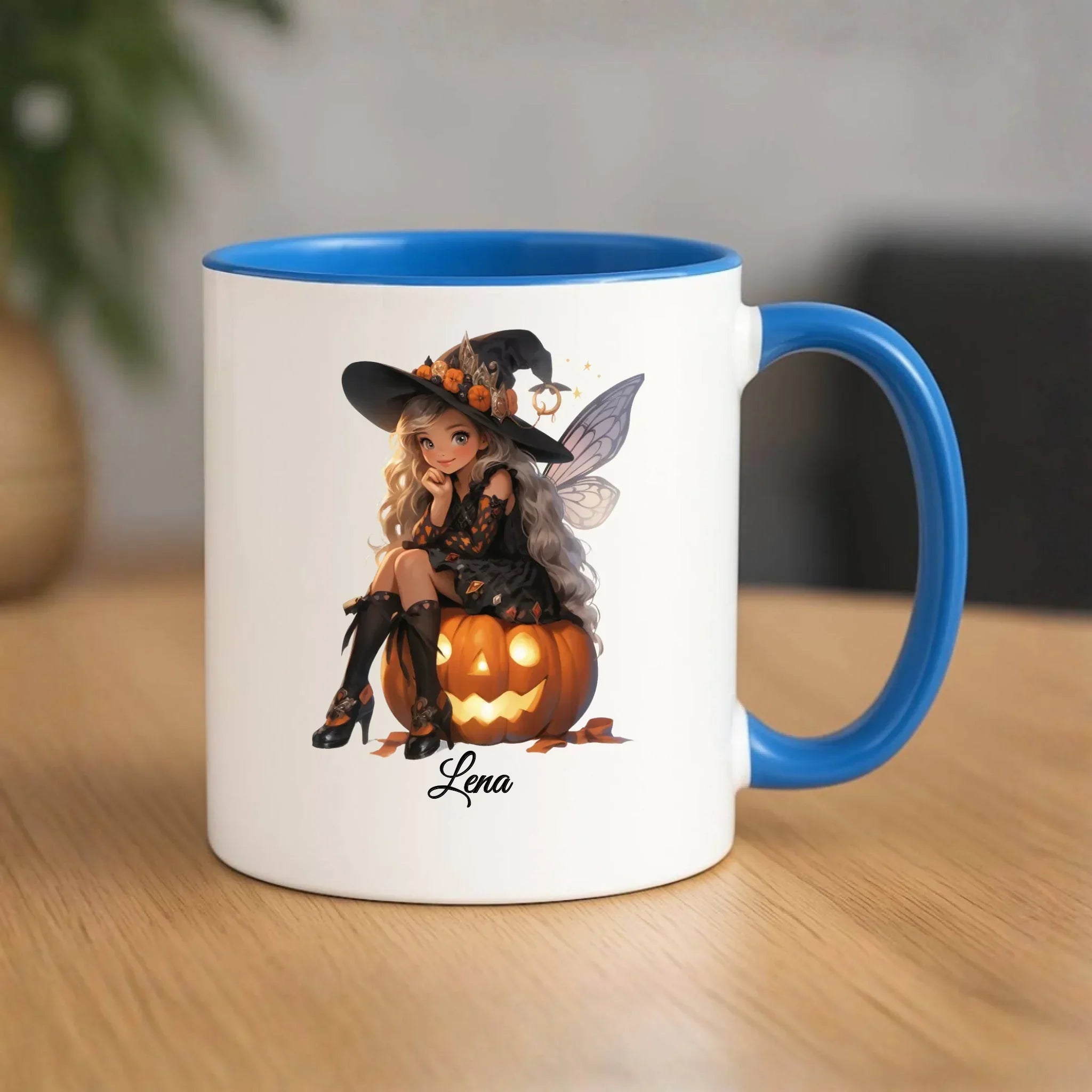 Kubek na Halloween - Wróżka - wybierz postać - personalizowany HL02 - StoryCups.pl