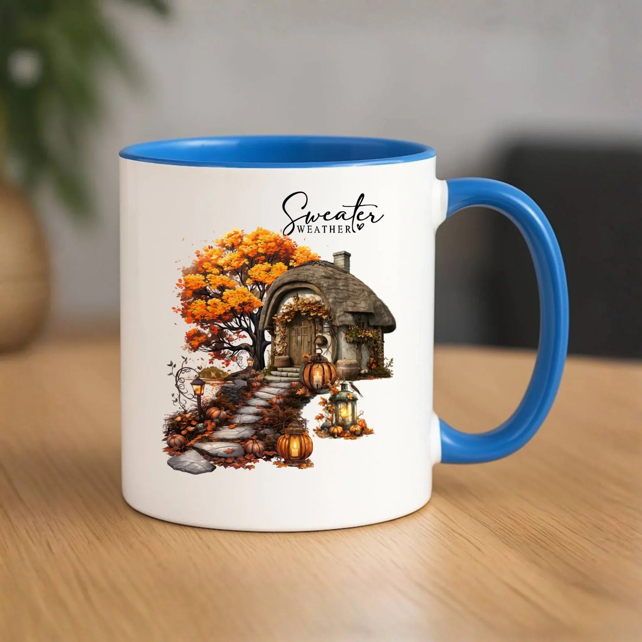 Kubek jesienny - Sweater weather JS15 - StoryCups.pl