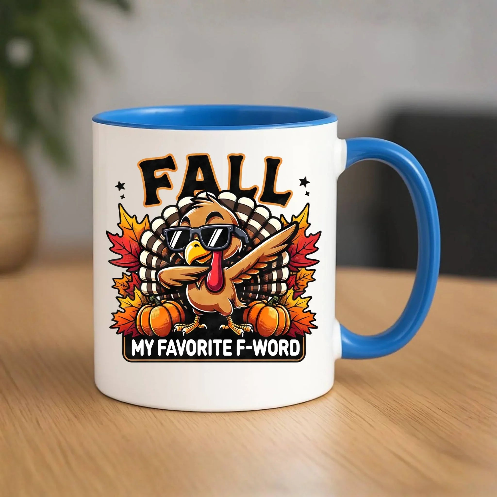 Kubek jesienny - FALL my favorite F-word JS11 - StoryCups.pl