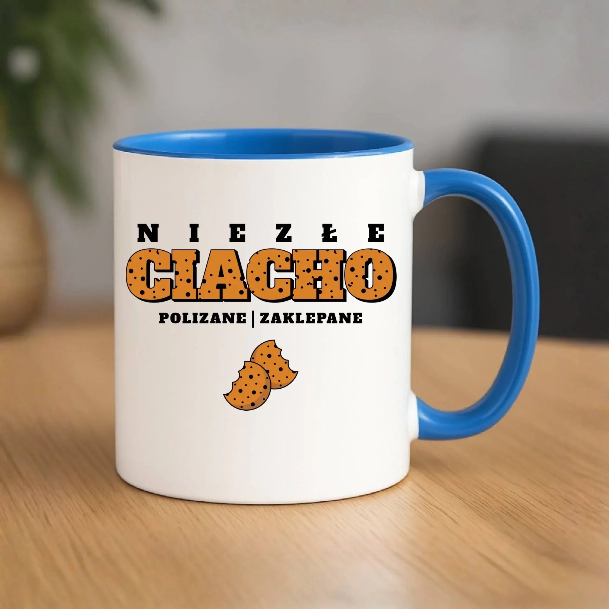 Kubek - prezent dla chłopaka męża - Niezłe ciacho polizane zaklepane DCH30 - StoryCups.pl
