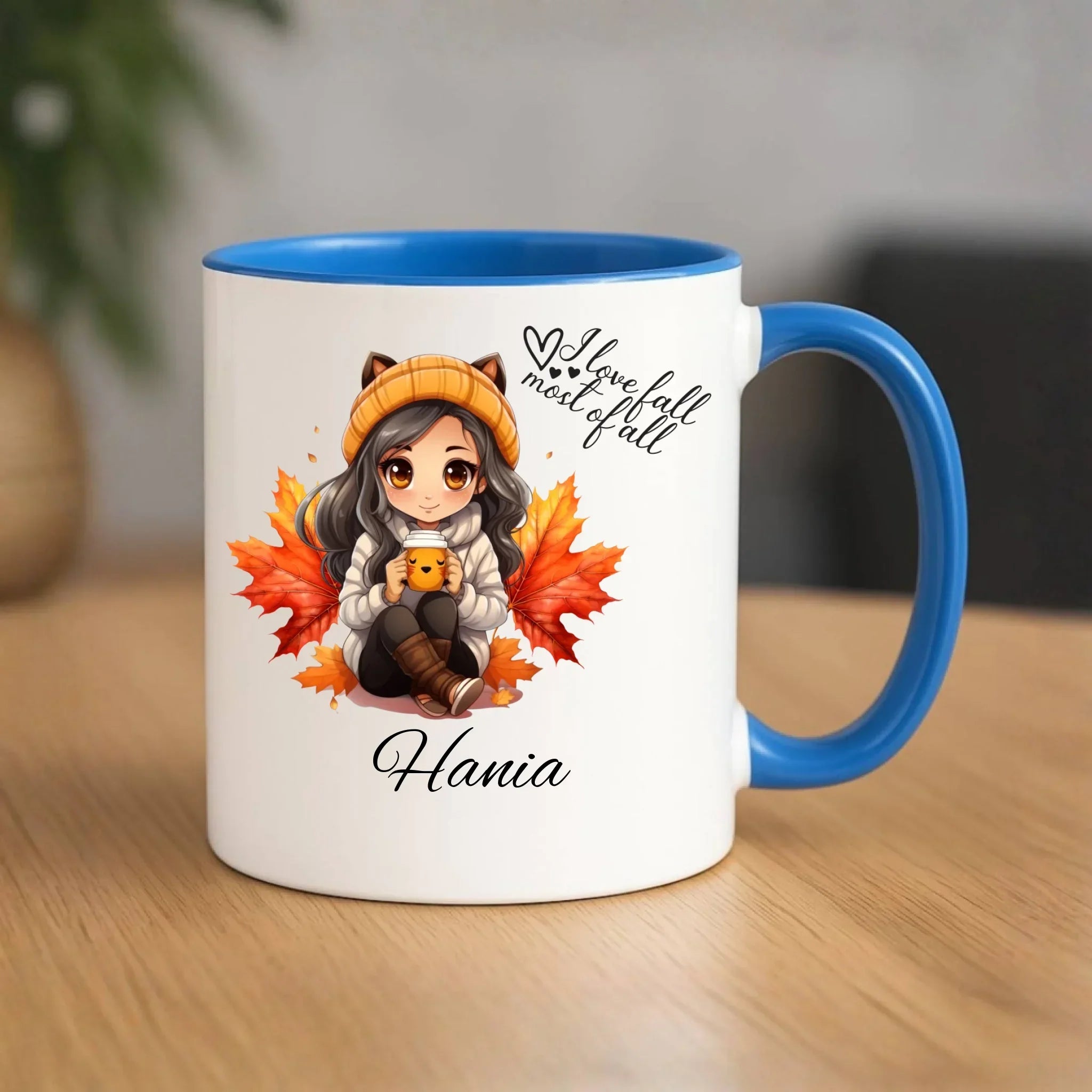 Kubek jesieniara - Anime - personalizowany JS06 - StoryCups.pl