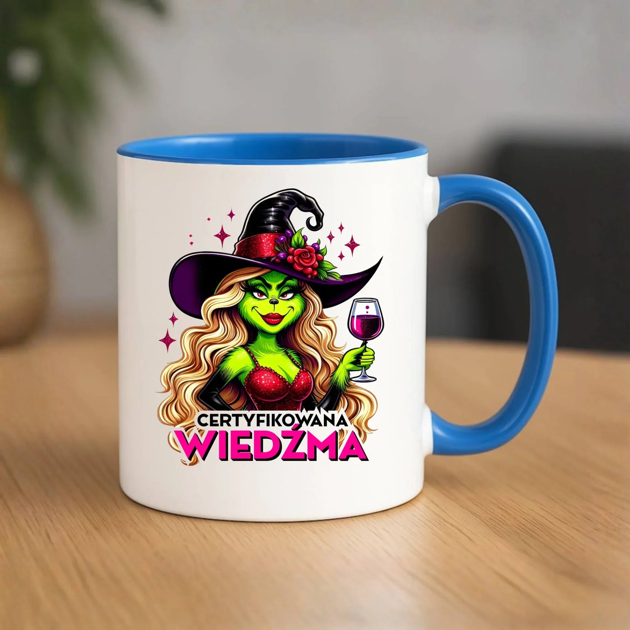 Kubek - Certyfikowana wiedźma - śmieszny HL13 - StoryCups.pl