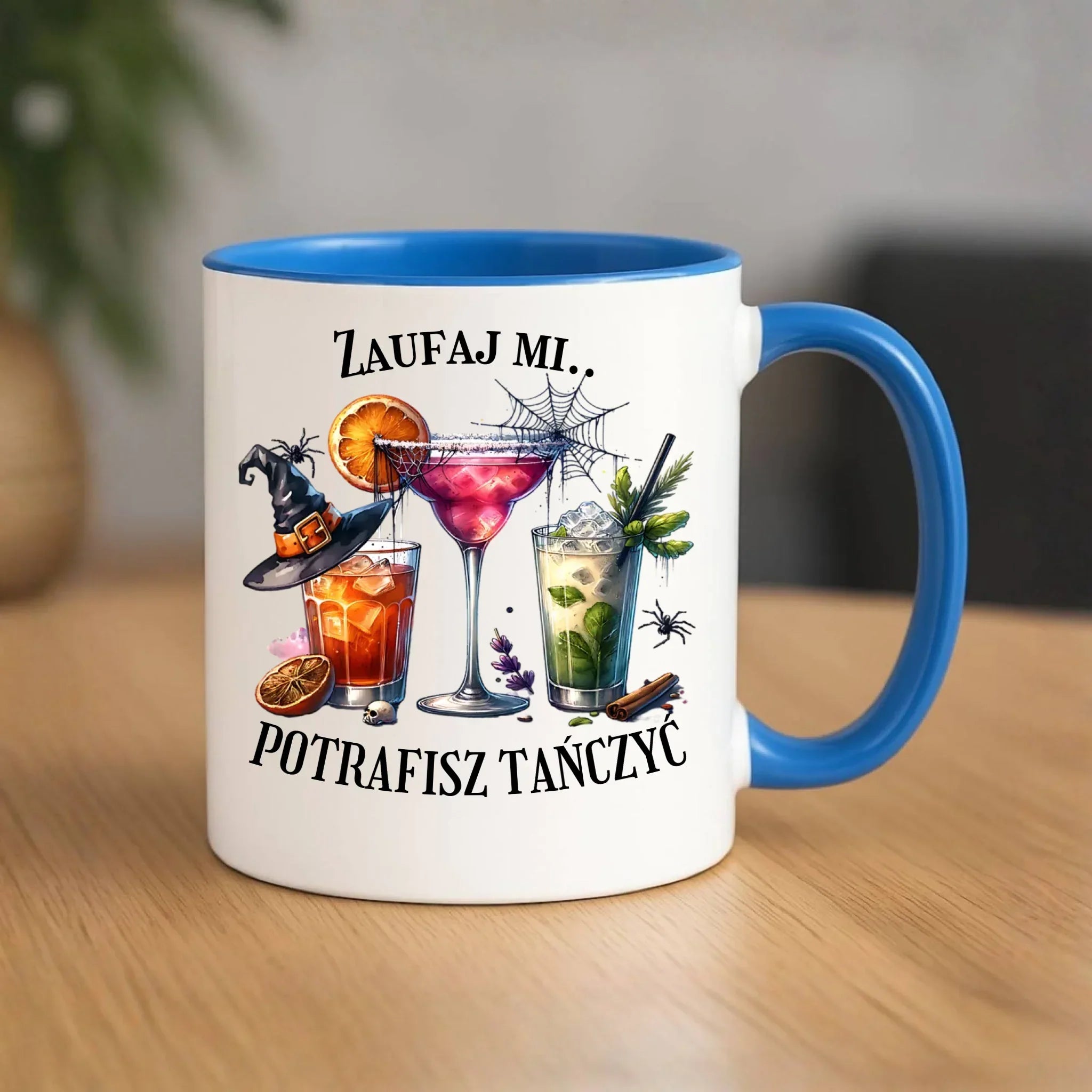 Kubek na Halloween - Zaufaj mi potrafisz tańczyć HL26 - StoryCups.pl