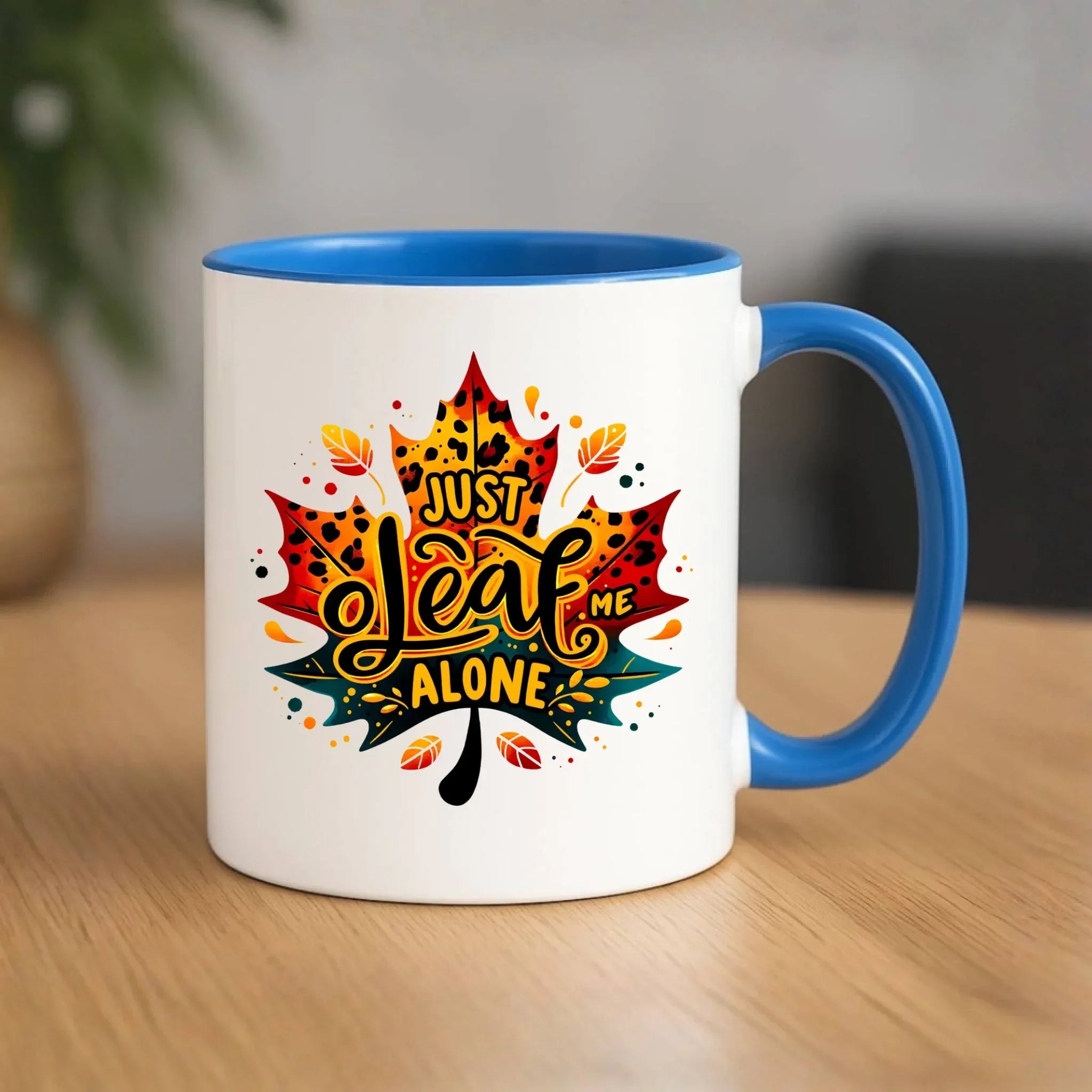 Kubek jesienny - Just leaf me alone JS22 - StoryCups.pl