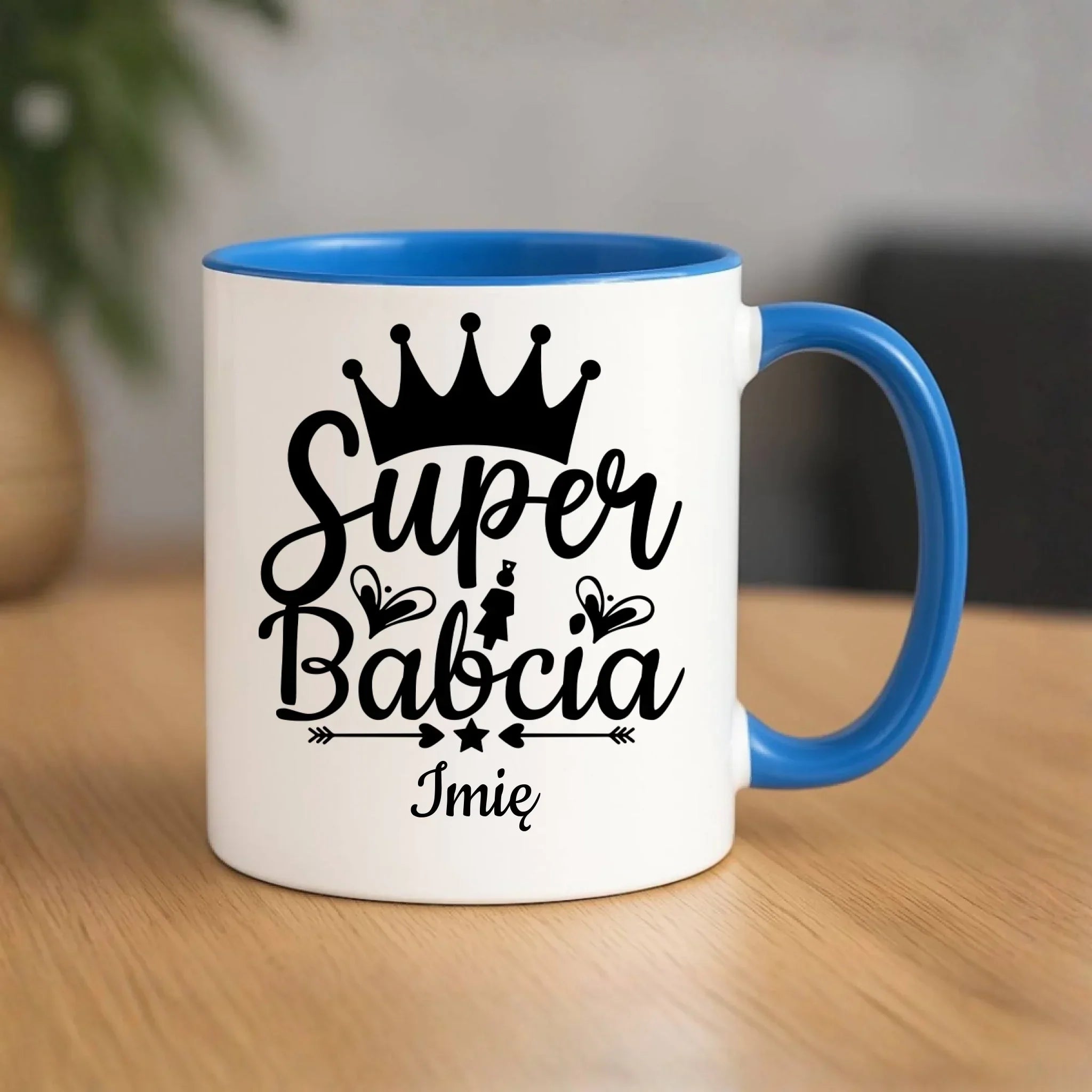 Kubek dla babci - Super Babcia - personalizowany B03 - StoryCups.pl