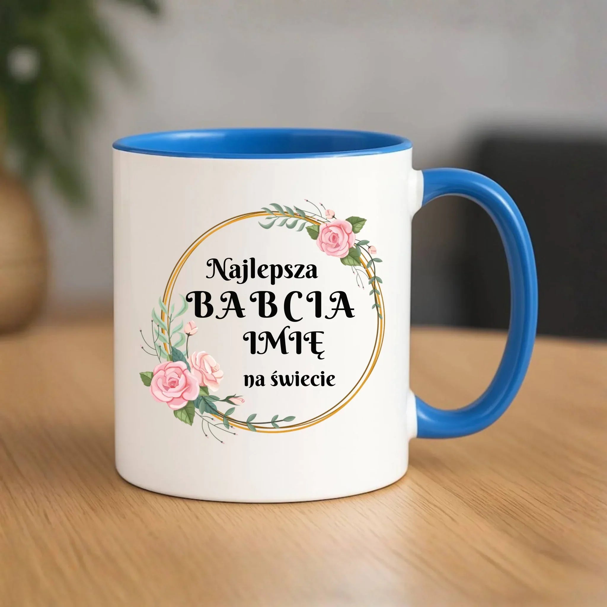 Kubek dla babci - Najlepsza babcia na Świecie - personalizowany B04 - StoryCups.pl