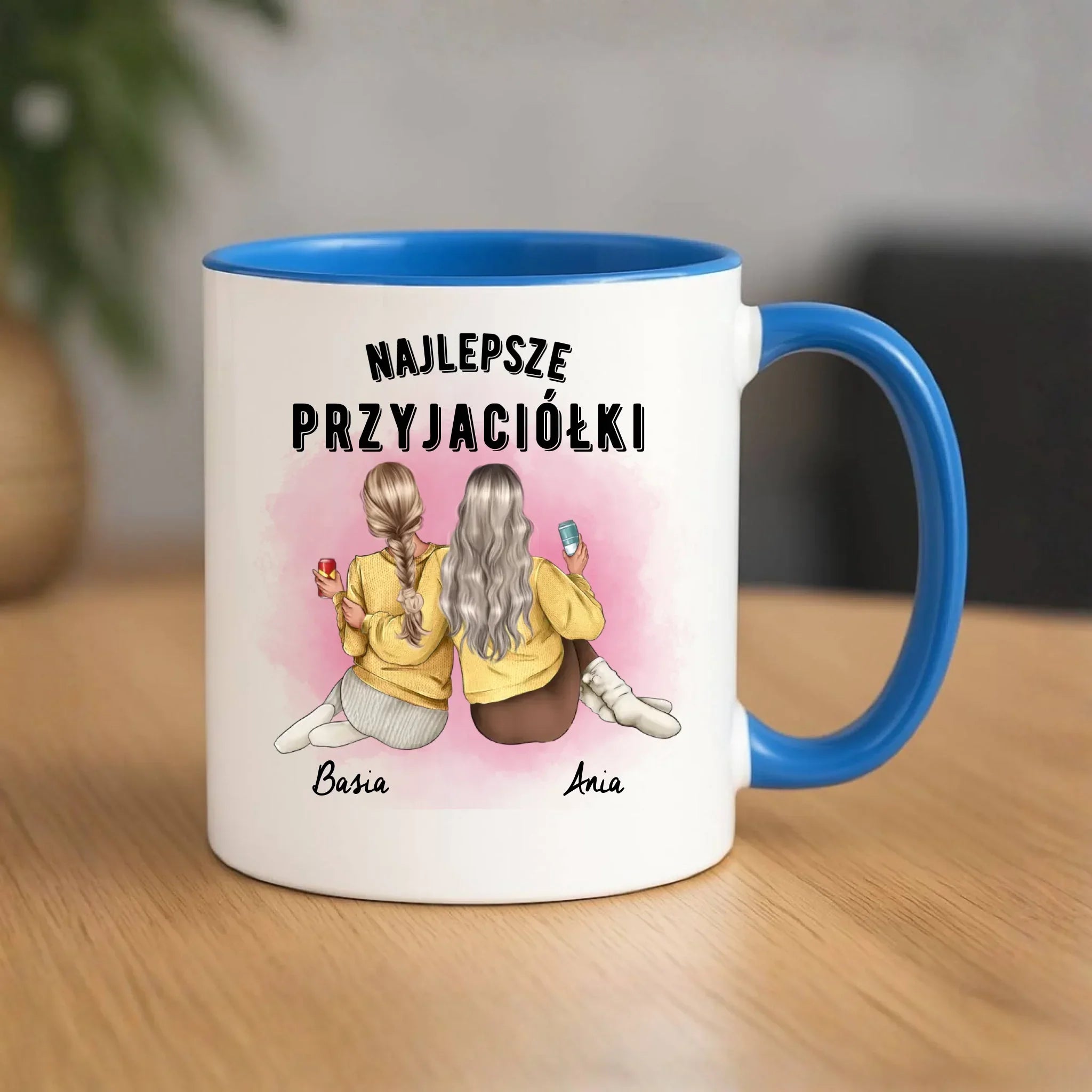 Kubek - prezent dla przyjaciółek - Najlepsze przyjaciółki 2-4 osób - personalizowany PR01 - StoryCups.pl