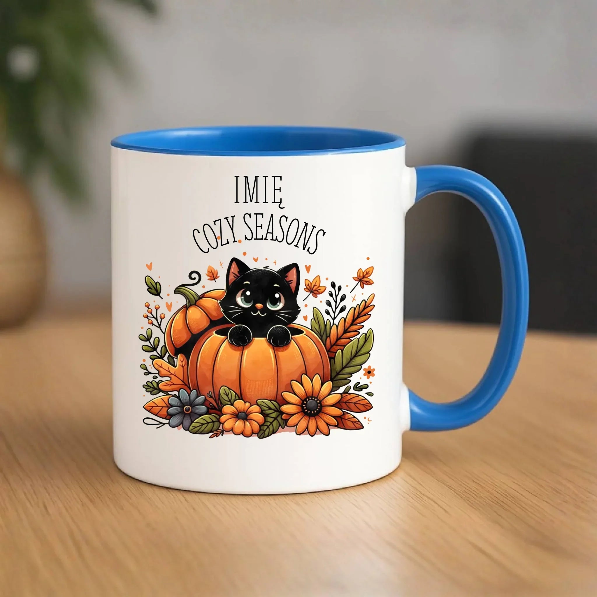 Kubek jesieniara - Cozy Seasons - personalizowany JS01 - StoryCups.pl
