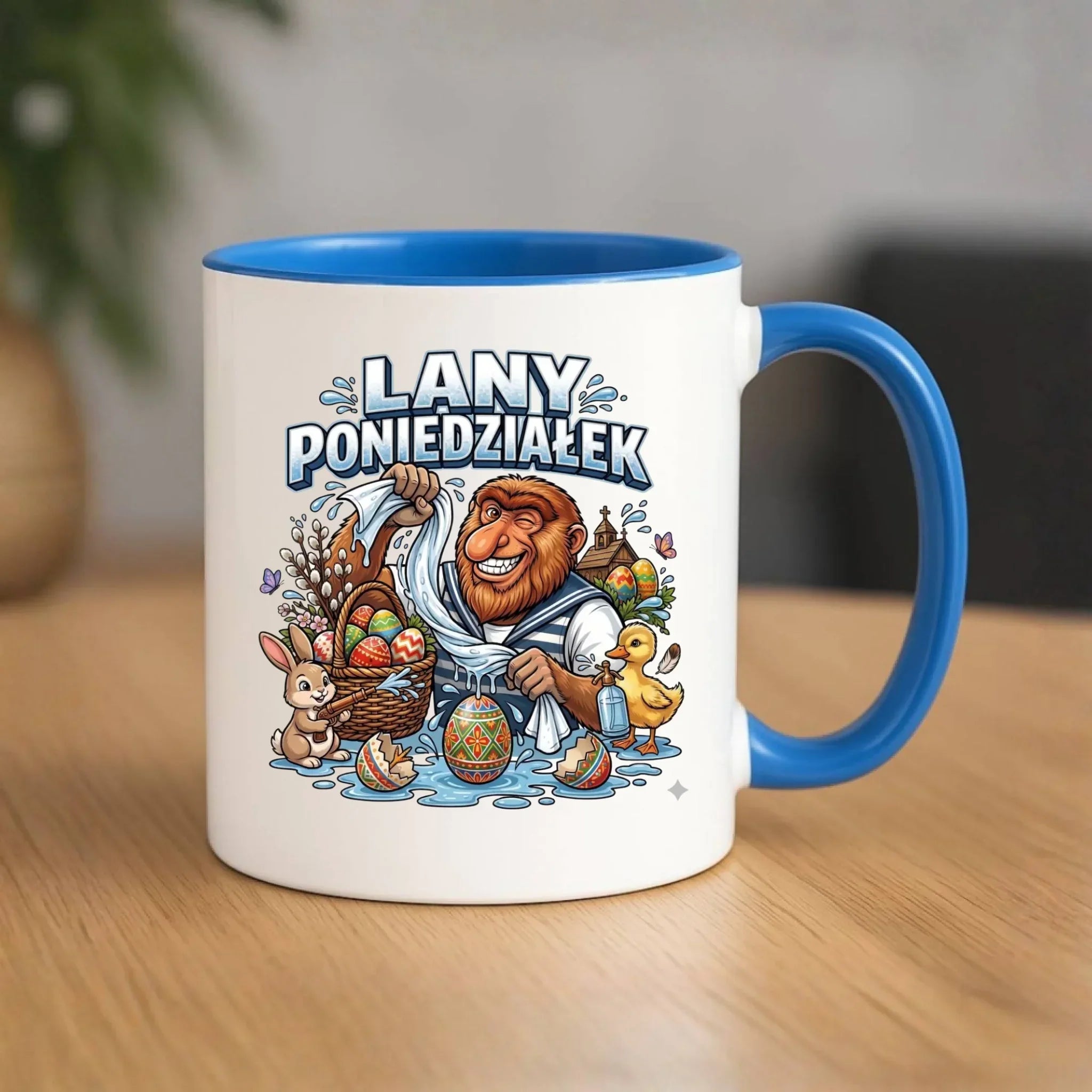 Kubek wielkanocny - Lany poniedziałek Janusz Nosacz WN38 - StoryCups.pl