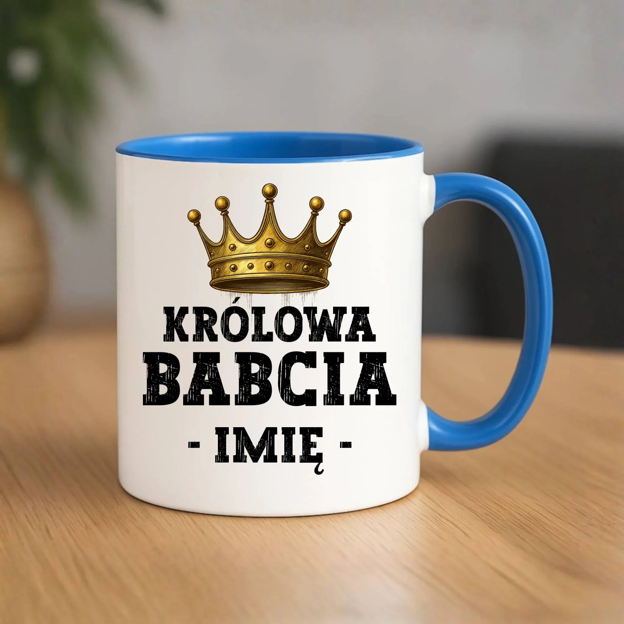 Kubek dla babci - Królowa Babcia - personalizowany B17 - StoryCups.pl