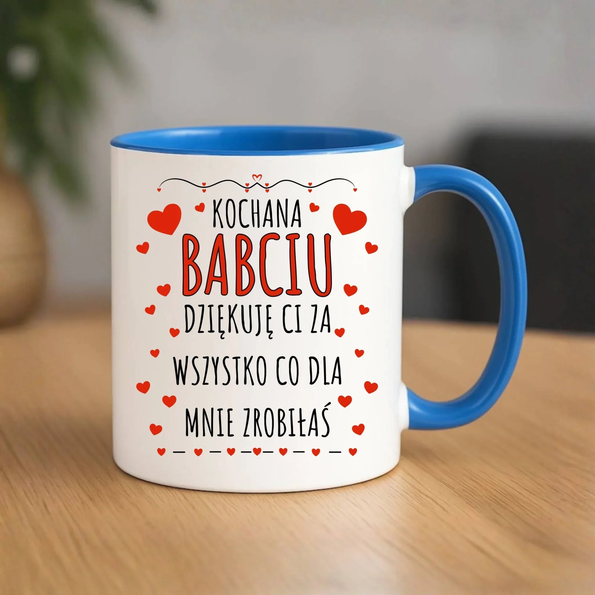 Kubek dla babci - Kochana Babciu dziękuję Ci B21 - StoryCups.pl