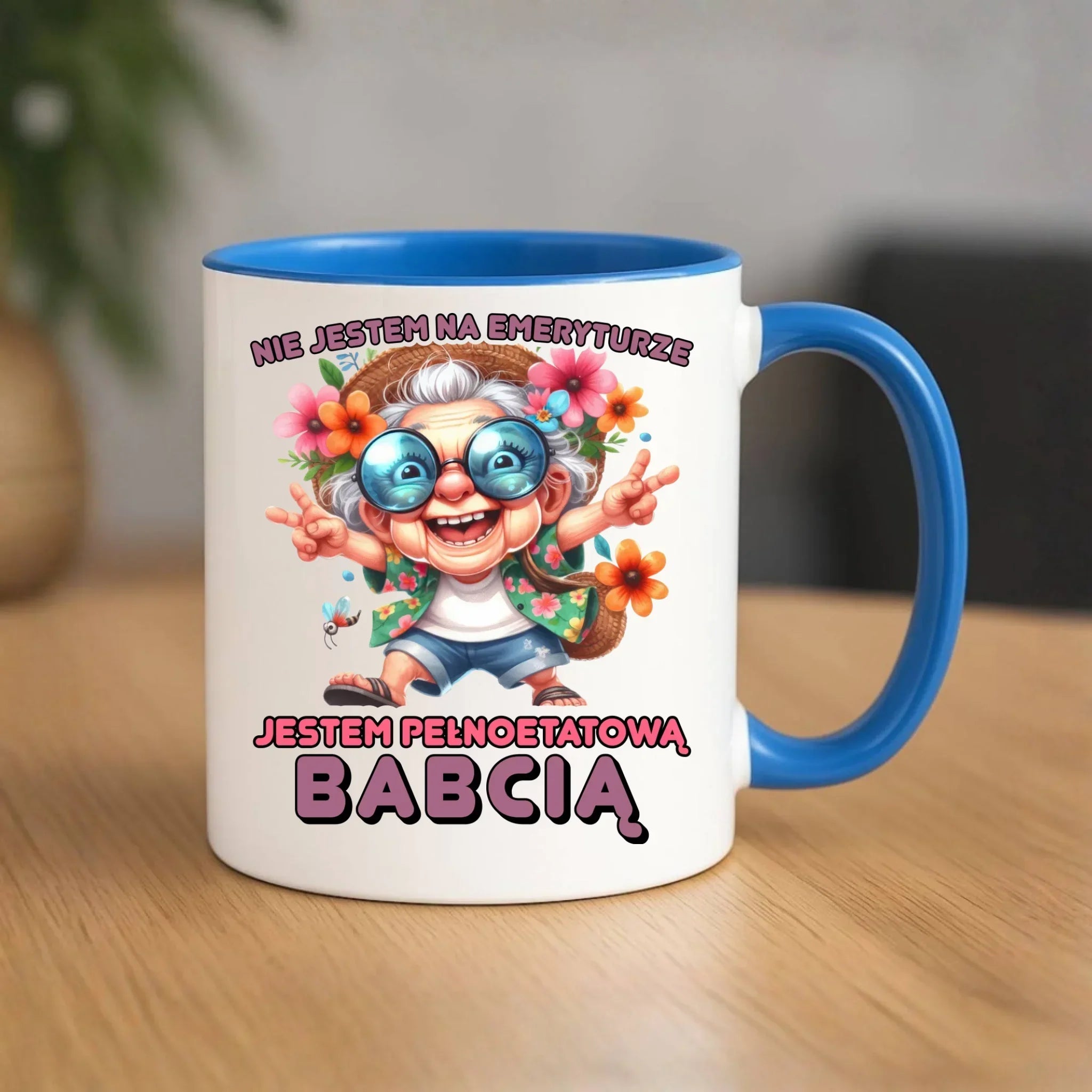 Kubek dla babci - Pełnoetatowa babcia B20 - StoryCups.pl