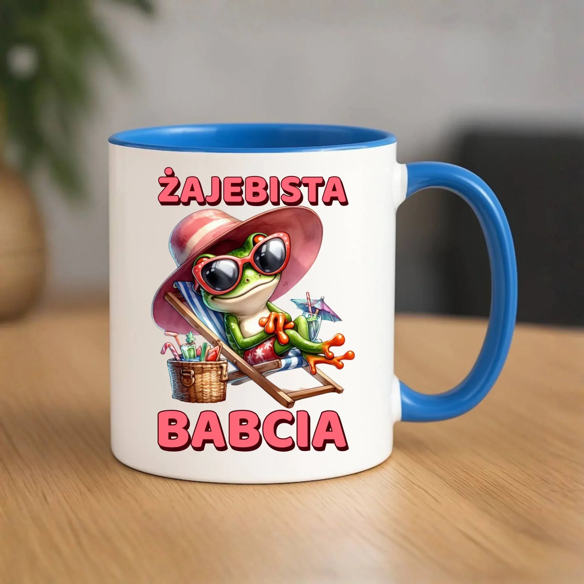 Kubek dla babci - Żajebista Babcia Żaba B27 - StoryCups.pl