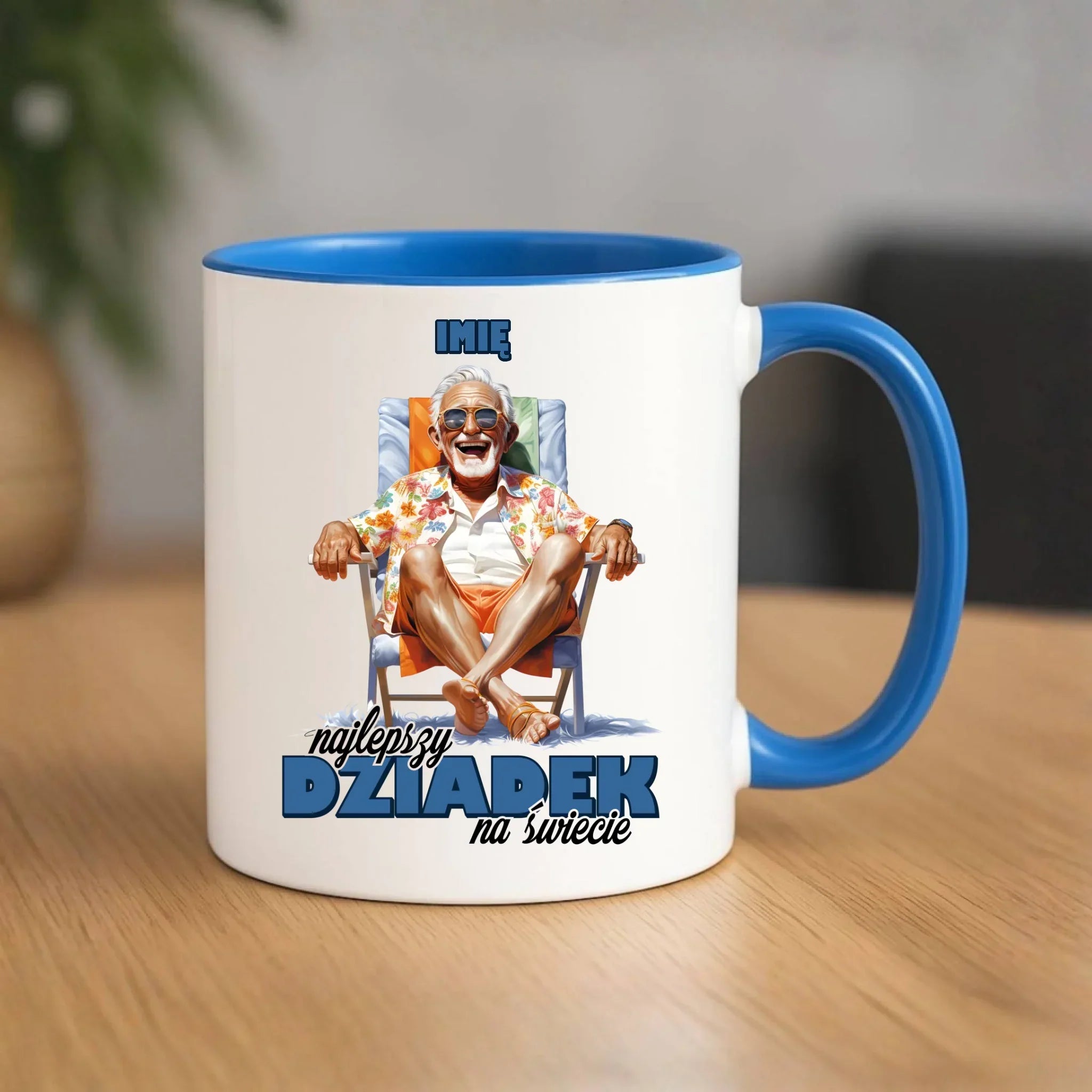 Kubek dla dziadka - Najlepszy Dziadek na świecie - personalizowany D14 - StoryCups.pl
