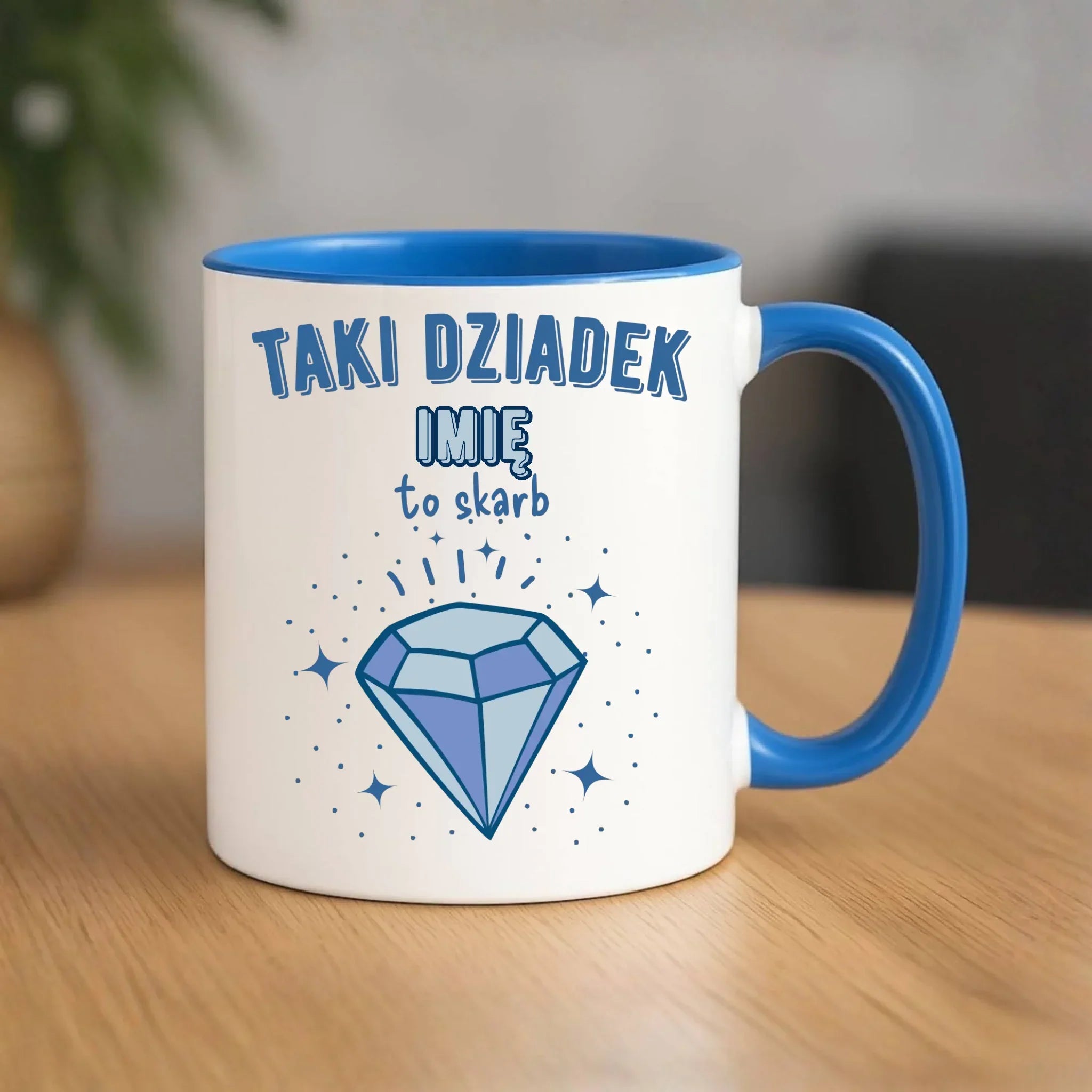 Kubek dla dziadka - Taki Dziadek to skarb - personalizowany D06 - StoryCups.pl
