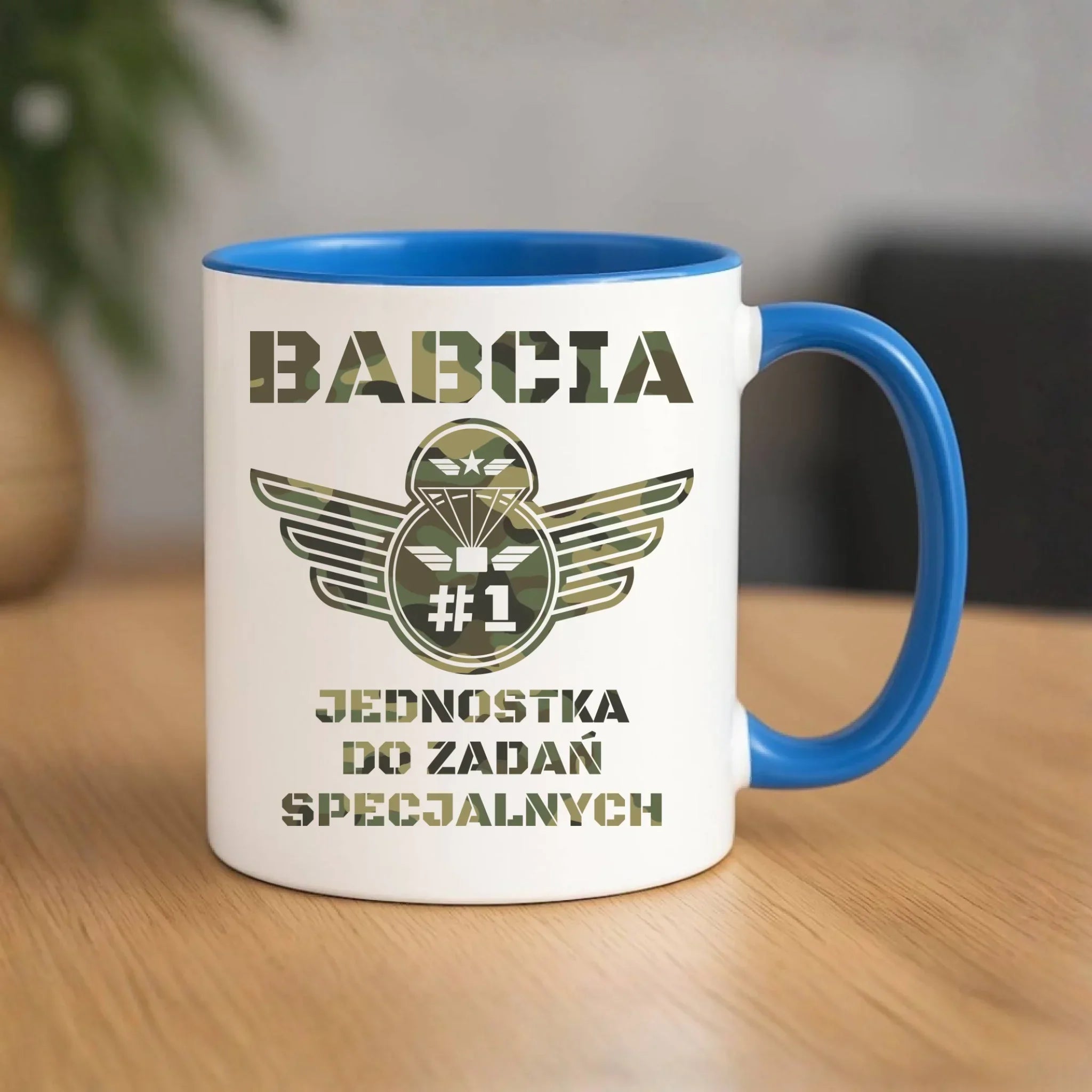 Kubek dla babci - Babcia jednostka do zadań specjalnych B31 - StoryCups.pl