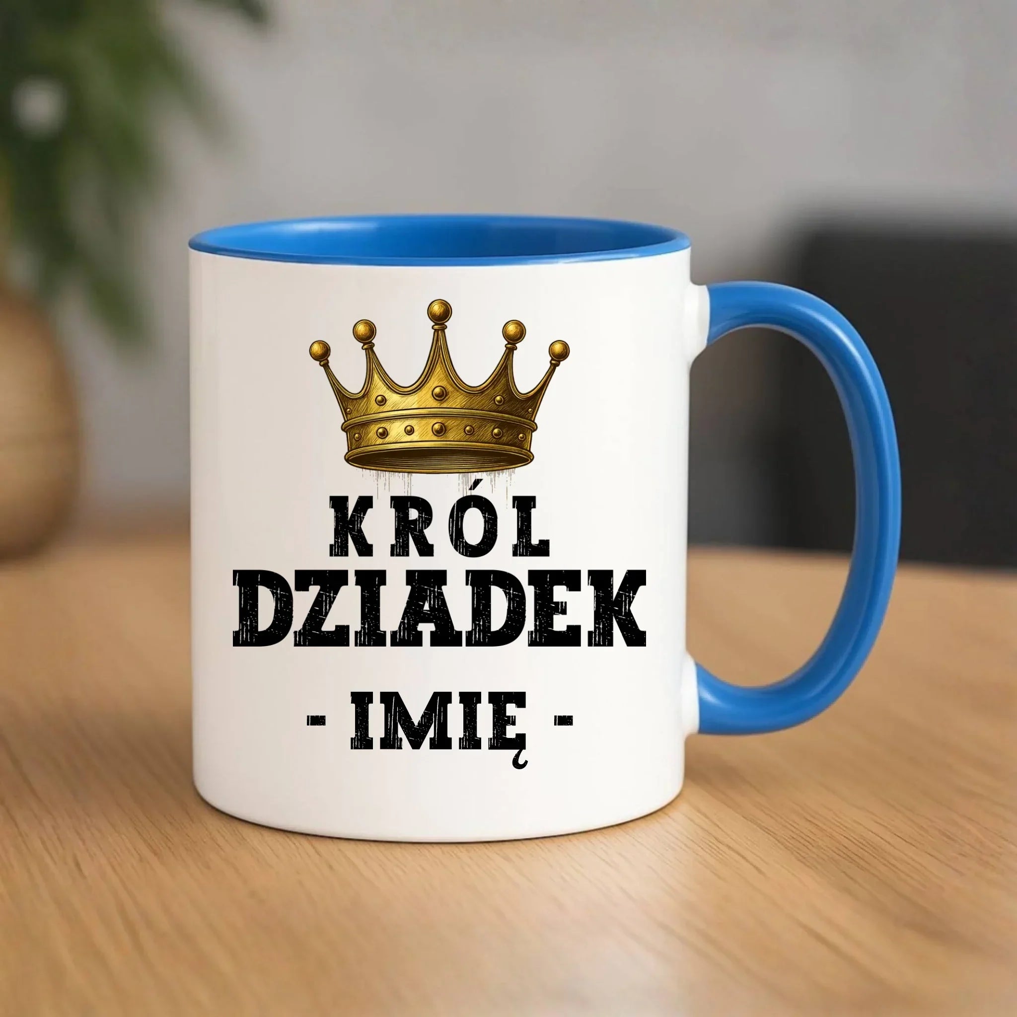 Kubek dla dziadka - Król Dziadek - personalizowany D17 - StoryCups.pl