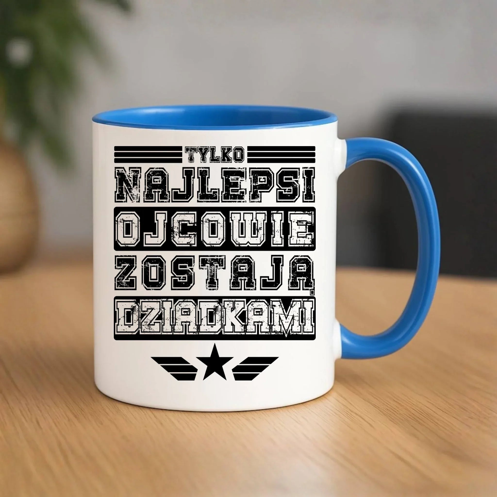 Kubek dla dziadka - Tylko najlepsi ojcowie zostają dziadkami D25 - StoryCups.pl