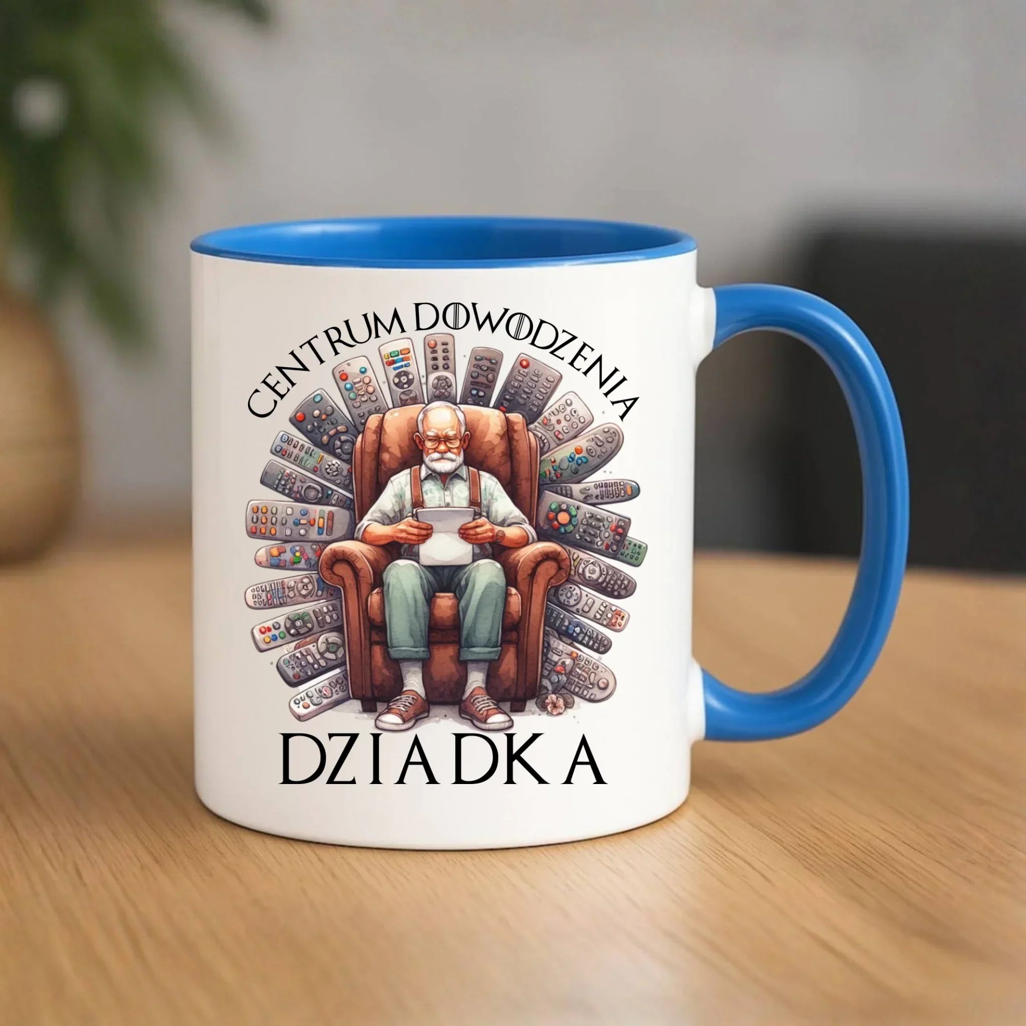 Kubek dla dziadka - Centrum dowodzenia D28 - StoryCups.pl