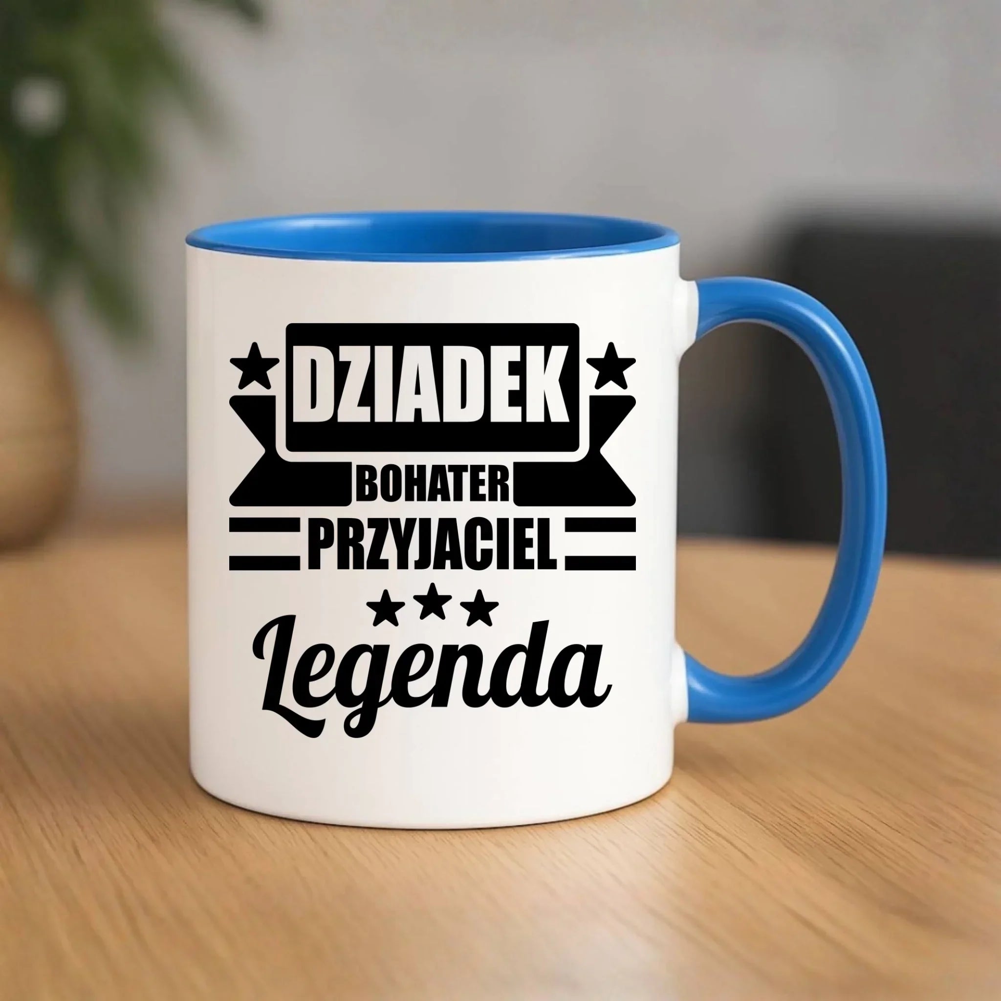 Kubek dla dziadka - Bohater przyjaciel legenda D20 - StoryCups.pl