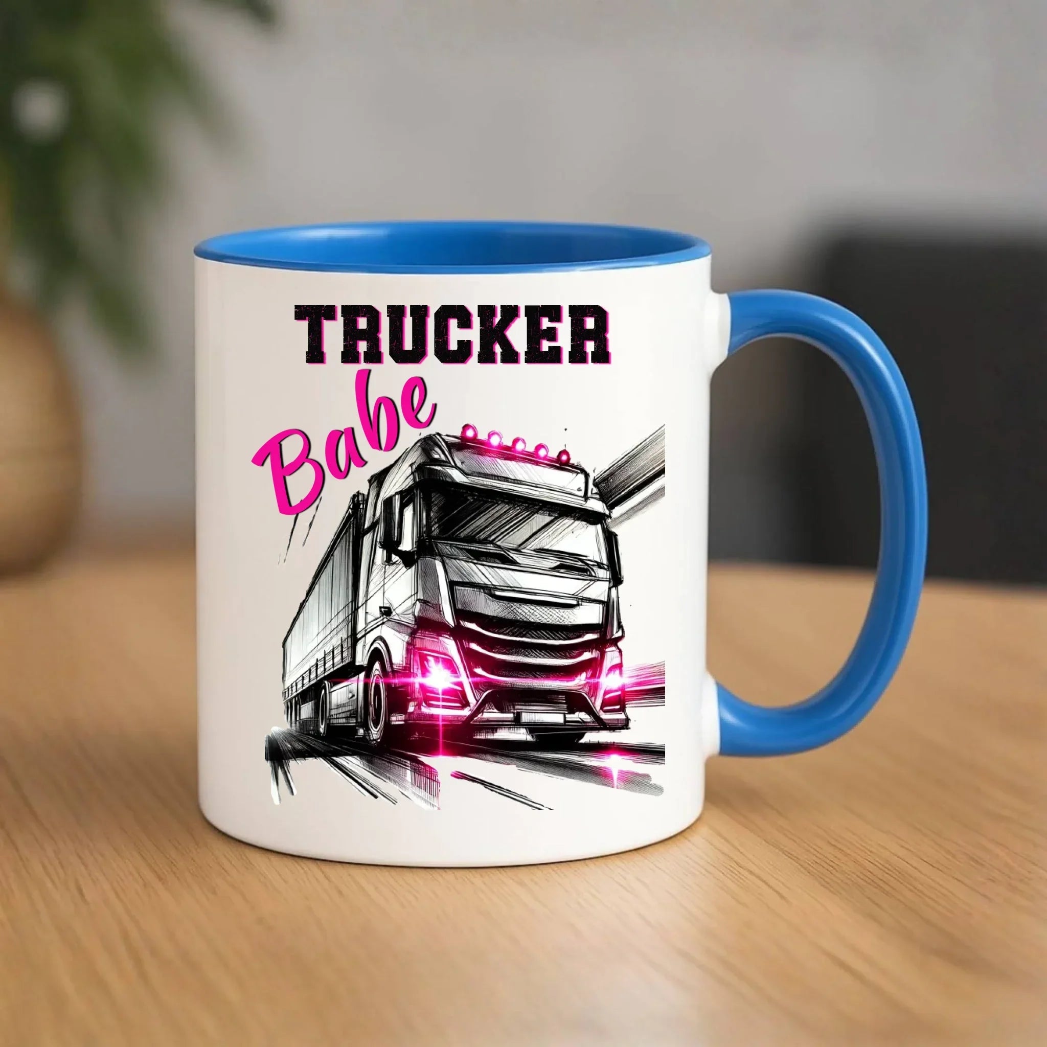 Kubek - kierowca ciężarówki - Trucker Babe ZKT13 - StoryCups.pl