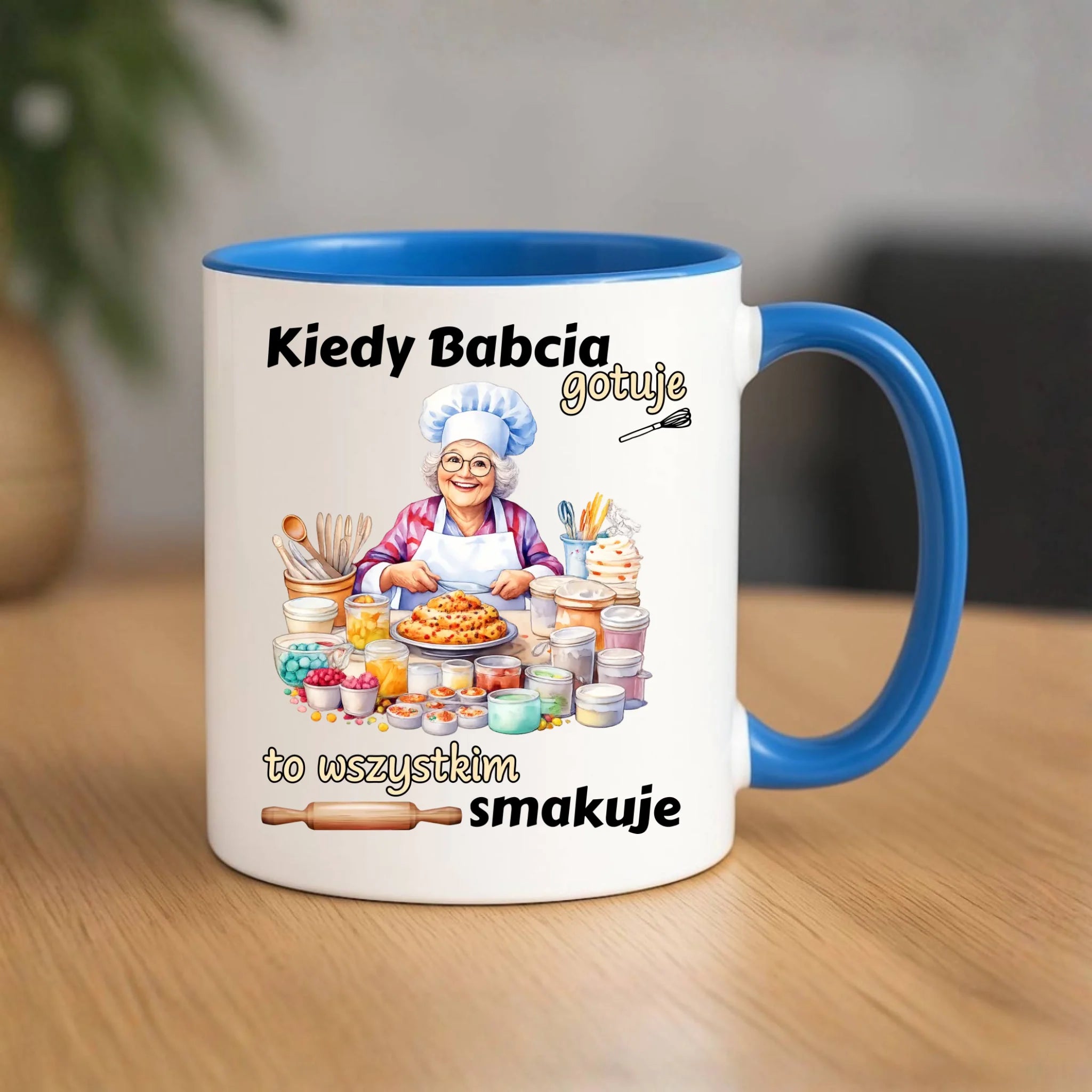 Kubek dla babci – Kiedy babcia gotuje to wszystkim smakuje B34