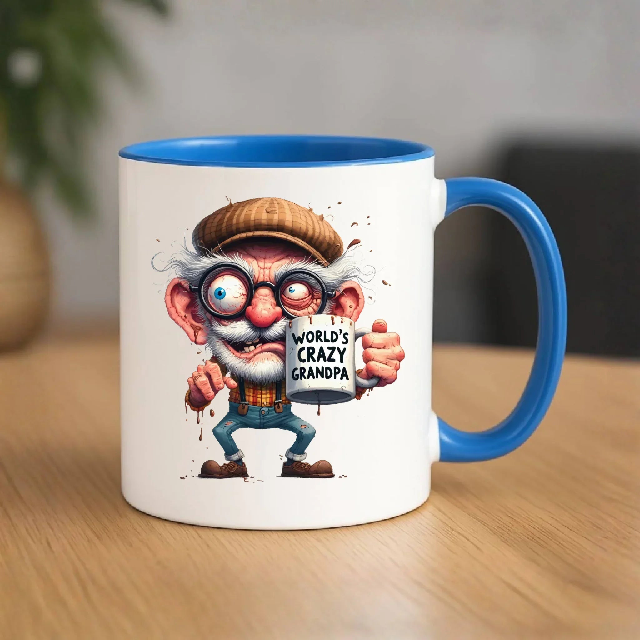 Kubek dla dziadka - Crazy grandpa D38 - StoryCups.pl