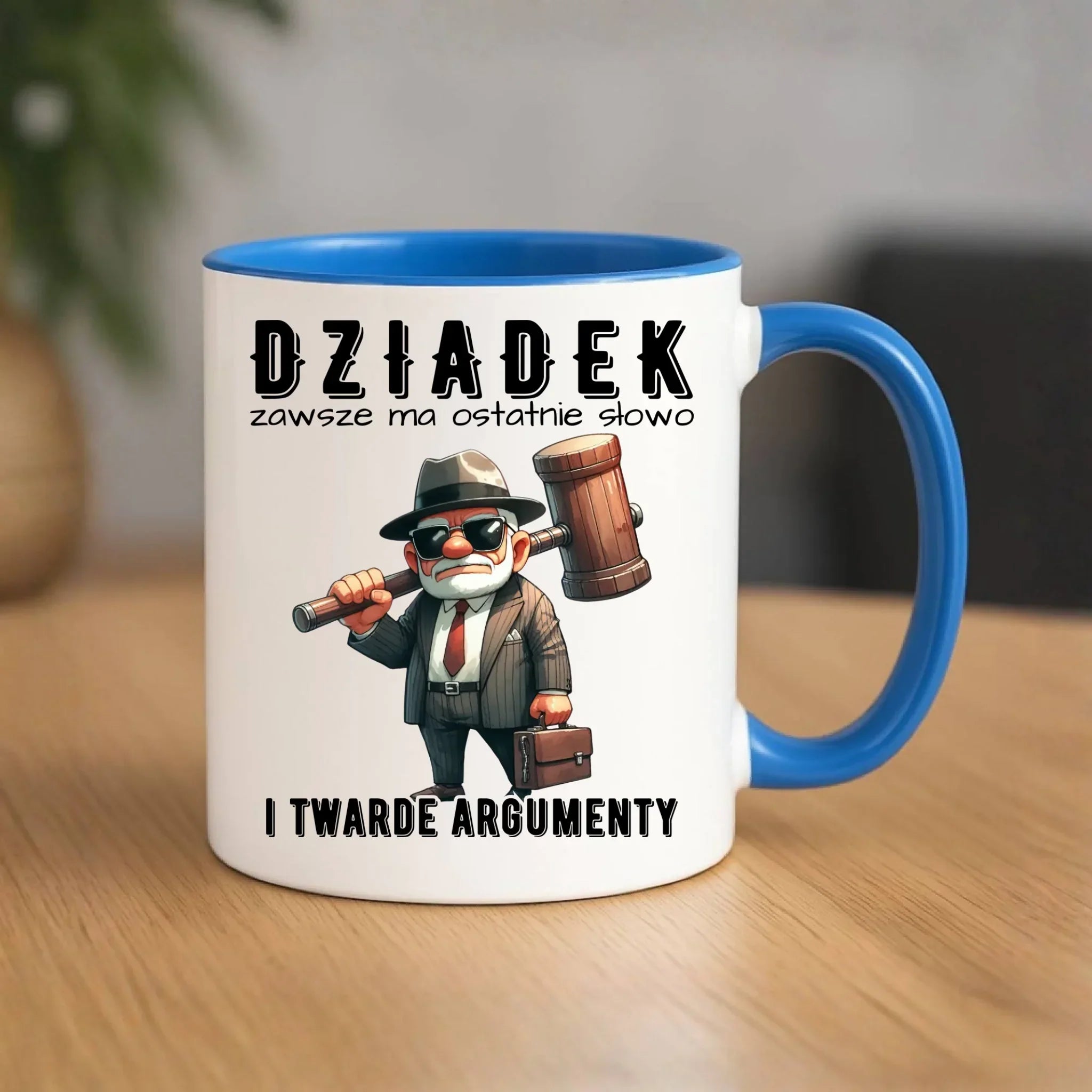 Kubek dla dziadka - Dziadek zawsze ma ostatnie słowo D40 - StoryCups.pl