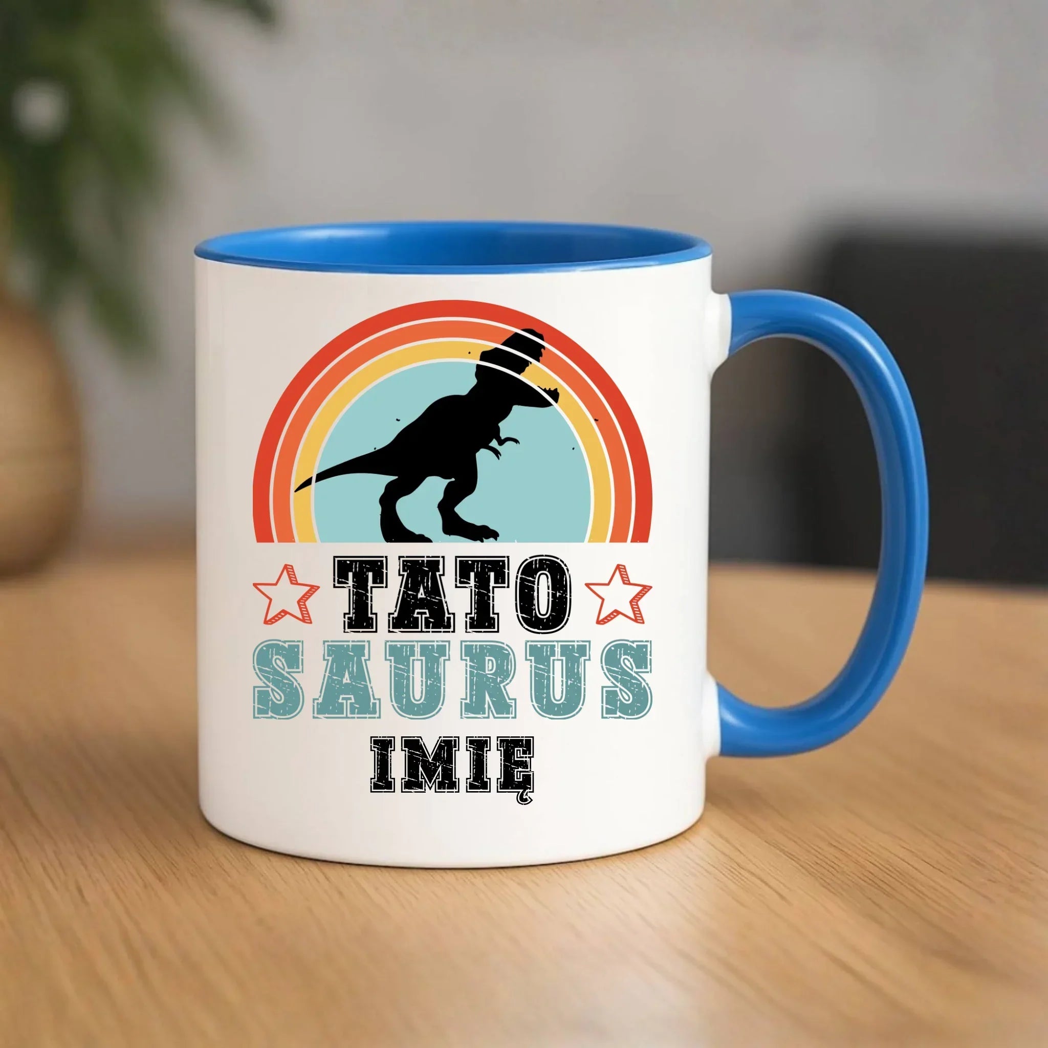 Kubek dla taty - Tato Saurus - personalizowany DT03 - StoryCups.pl
