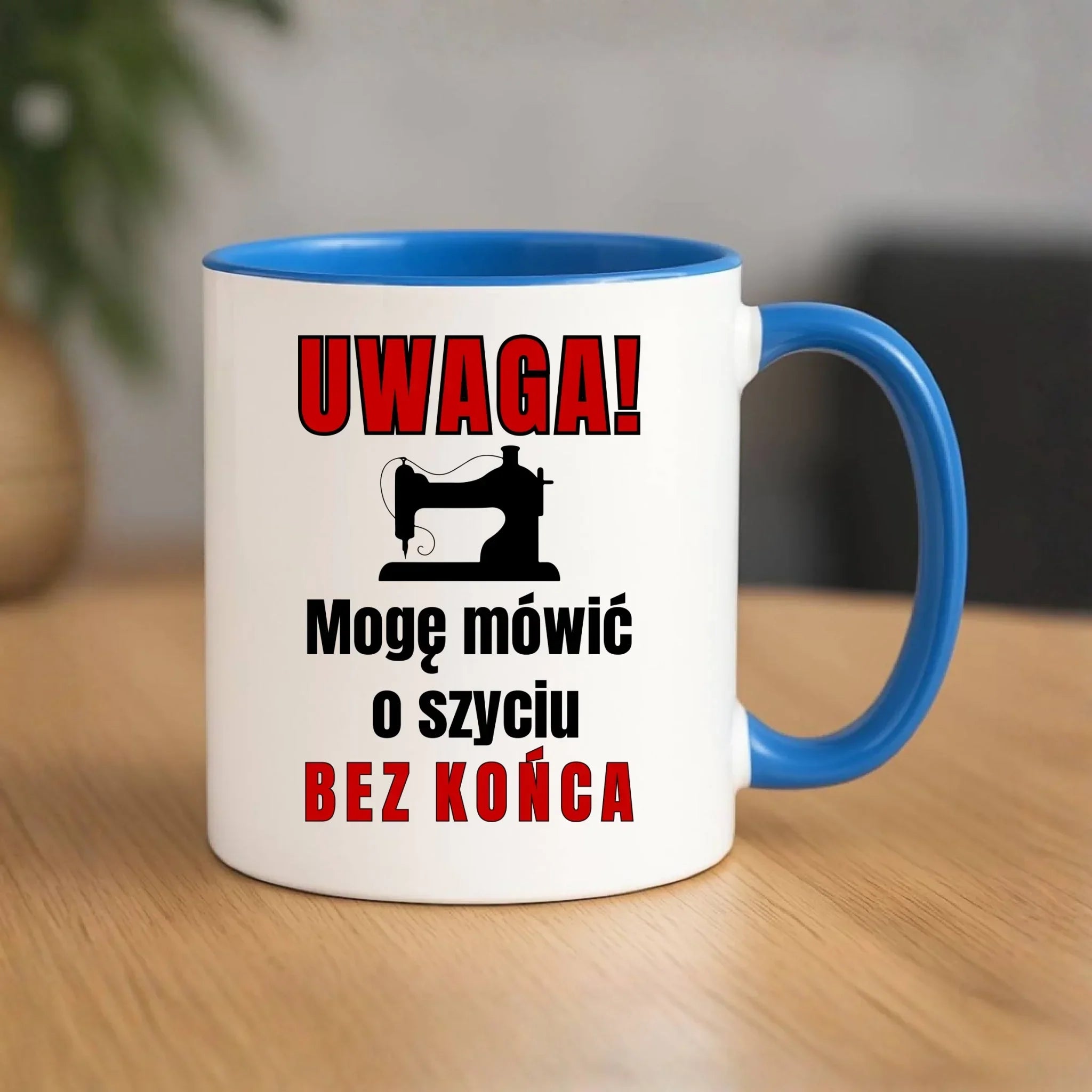 Kubek szyciowy dla krawcowej – Mówić o szyciu bez końca HS19 - StoryCups.pl