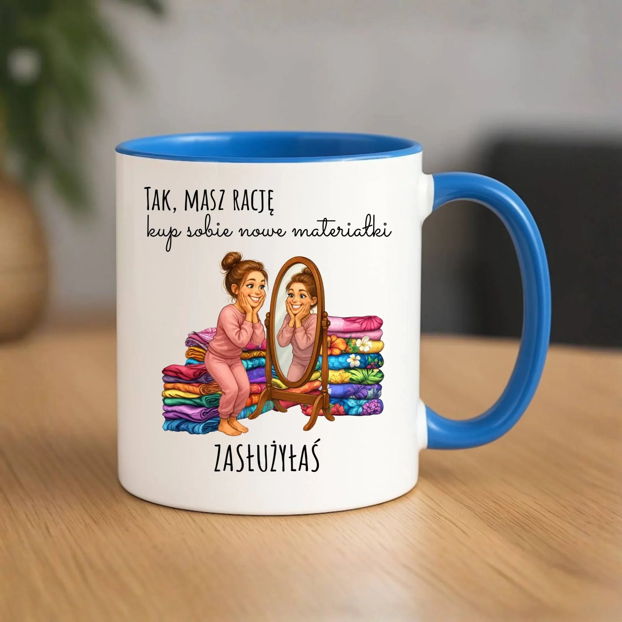 Kubek szyciowy dla krawcowej – Kup sobie materiałki HS22 - StoryCups.pl