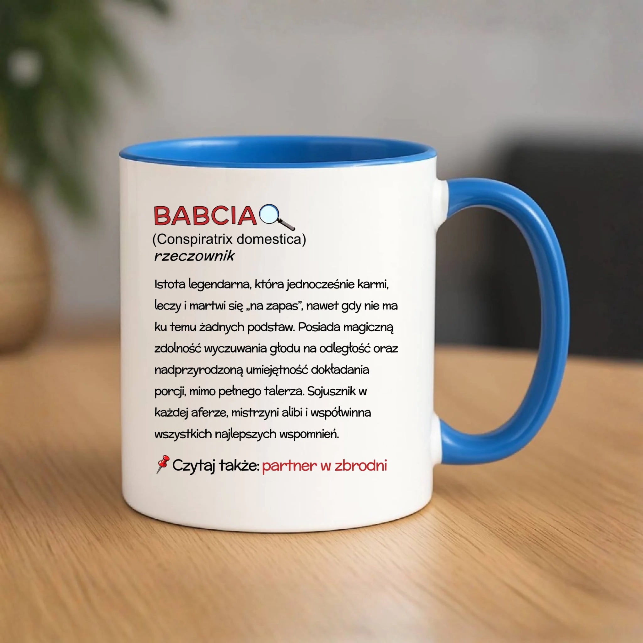 Kubek dla babci – Babcia śmieszna definicja B35