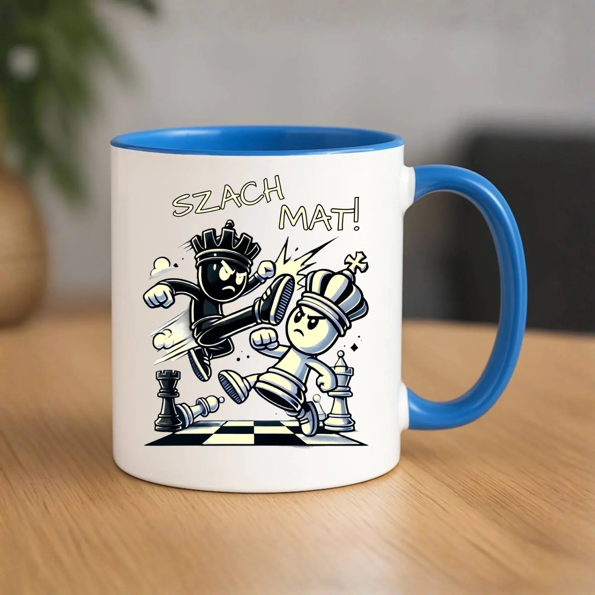 Kubek dla szachisty - SZACH MAT HSZ02 - StoryCups.pl