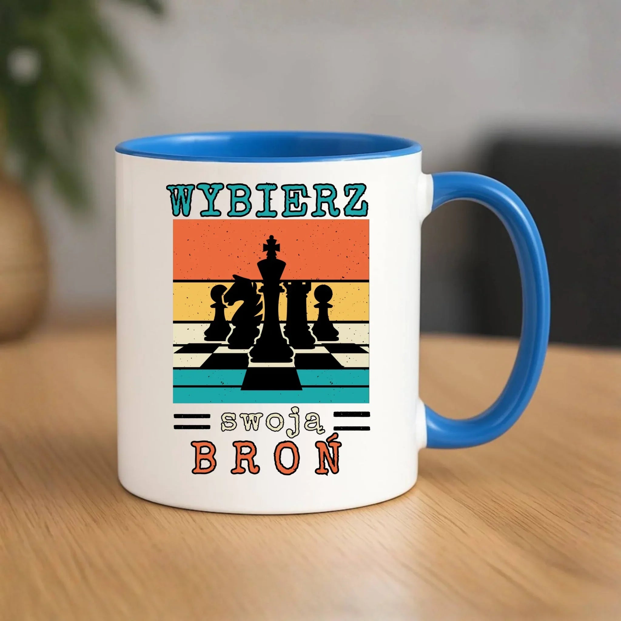 Kubek dla szachisty - Wybierz swoją broń HSZ05 - StoryCups.pl