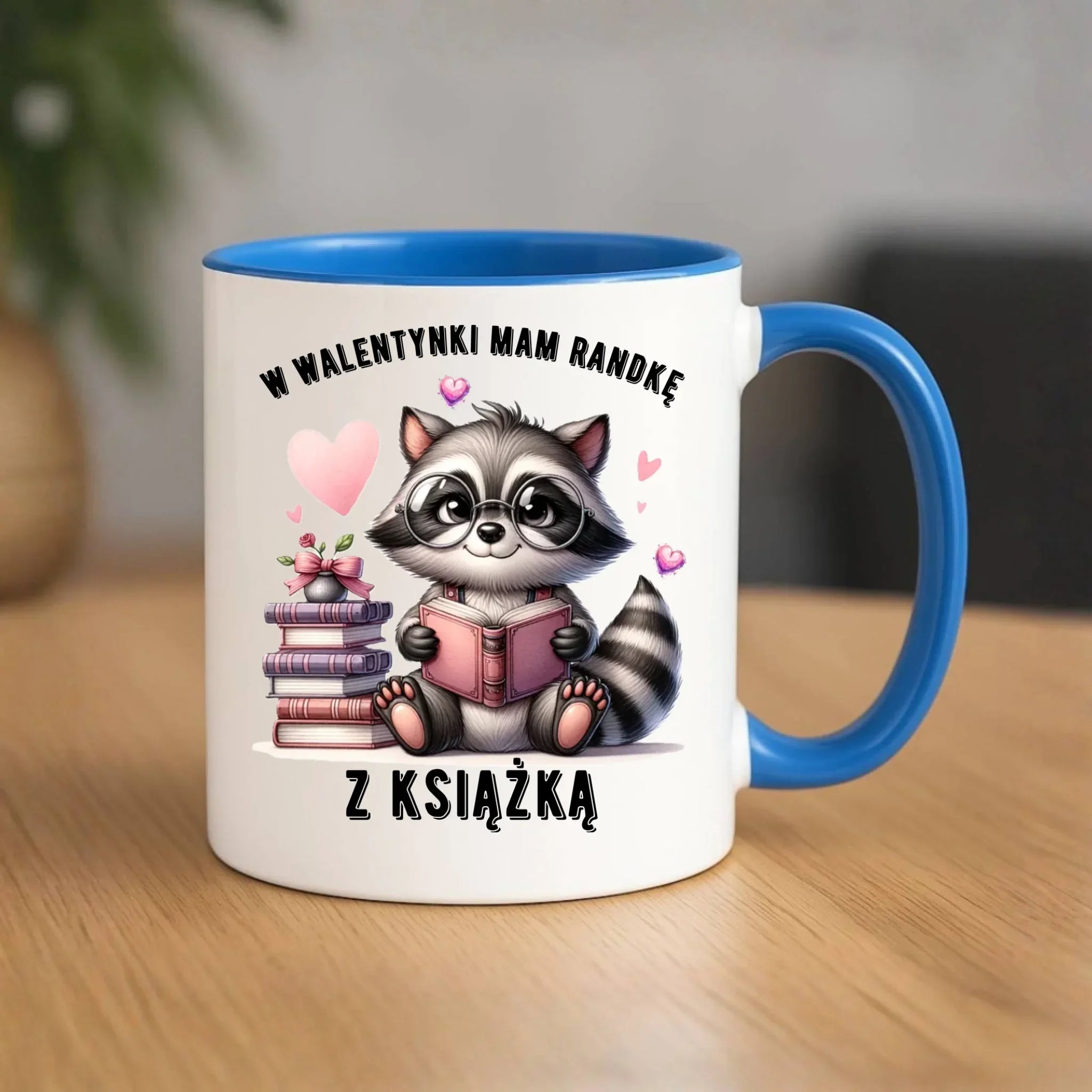 Kubek na Walentynki dla mola książkowego – Mam randkę z książką W20 - StoryCups.pl
