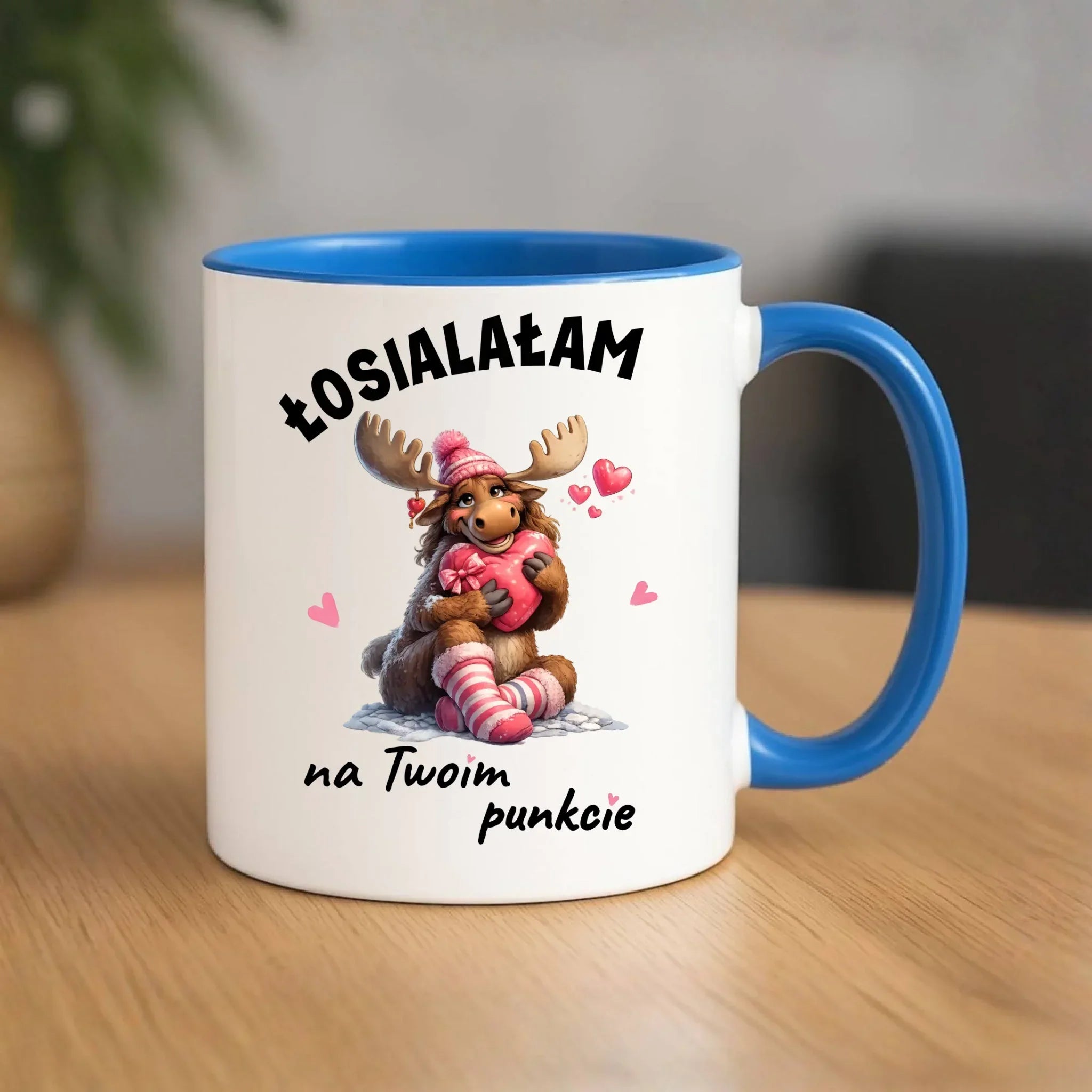 Kubek dla par - Łosialałam na Twoim punkcie W67 - StoryCups.pl