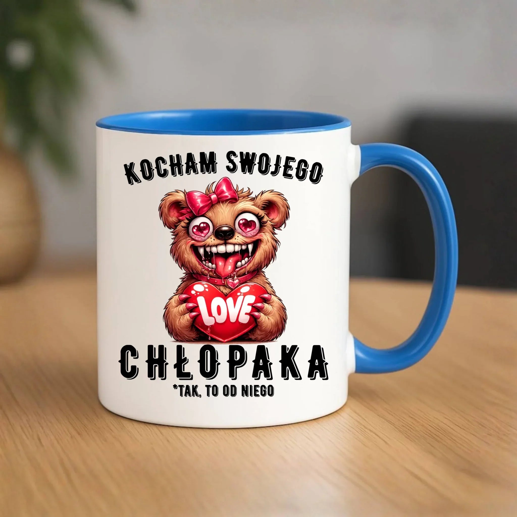 Kubek dla dziewczyny - Kocham swojego chłopaka W89 - StoryCups.pl